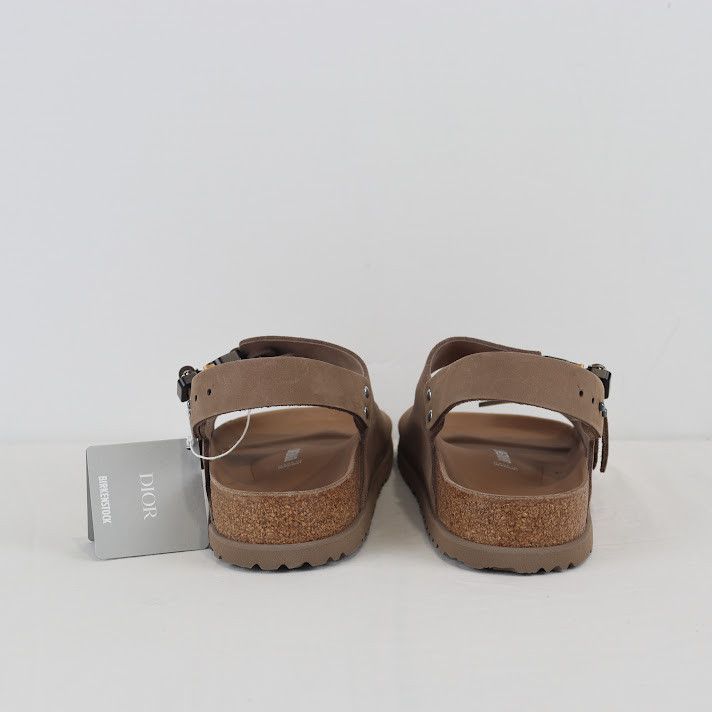 Birkenstock × Dior o1rshd1 M-Milano Slipper Sandal in Brown Size US 14 / EU 47 - 2 Thumbnail