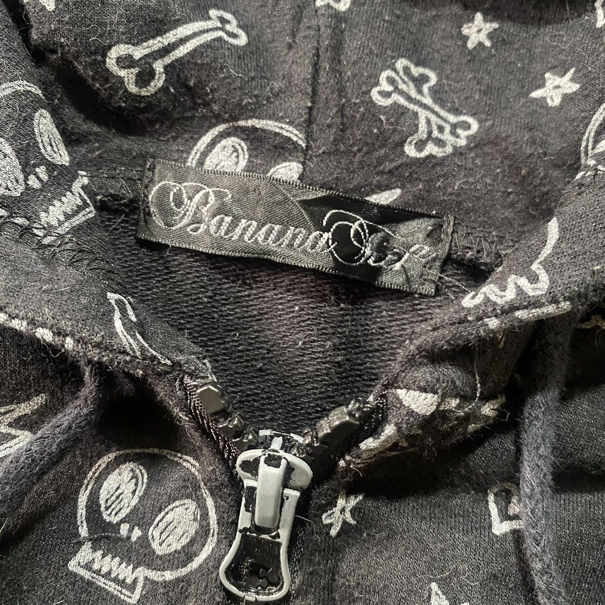 Seditionaries 2000s Banana Hip Vintage Skull Print Size S / US 4 / IT 40 - 4 Thumbnail