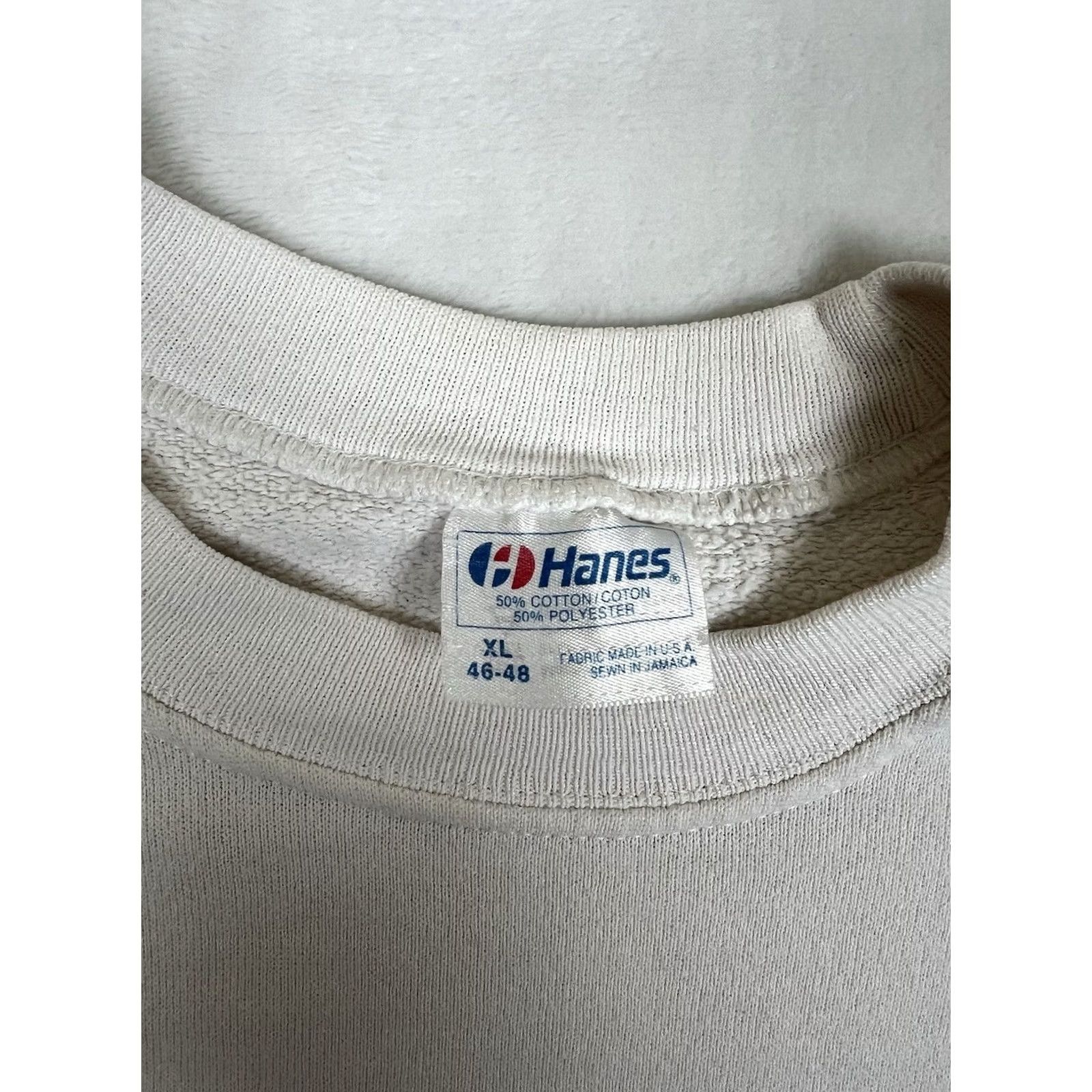 Vintage VINTAGE Hallmark Sweatshirt 80s 90s Graphic Print Pullover Crew Neck White XL Women Size XL / US 12-14 / IT 48-50 - 7 Thumbnail