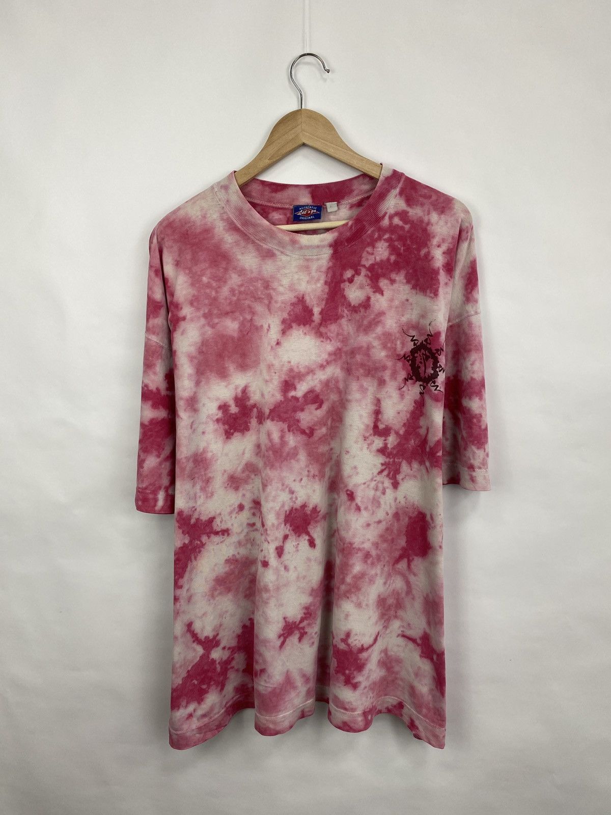Japanese Brand 🇯🇵☯️ Vintage 90s Mushroom Yin Yang Japan T-Shirt tie dye Size US XXL / EU 58 / 5 - 5 Thumbnail