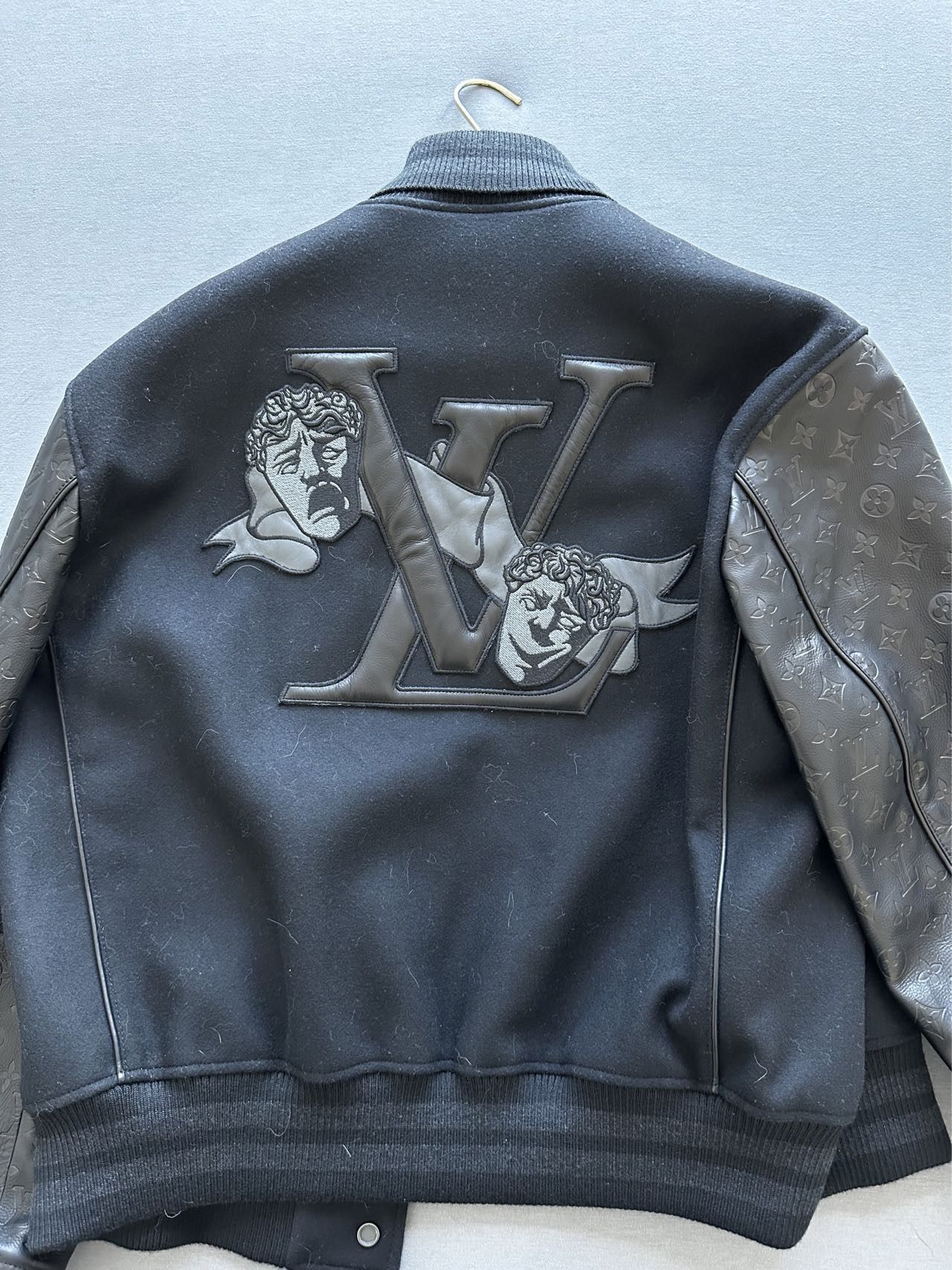 Louis Vuitton Louis Vuitton monogram Varsity Jacket | Grailed