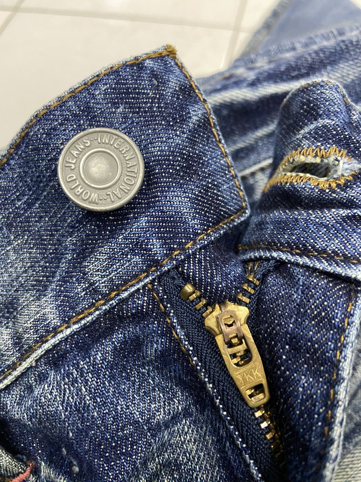 HARE HARE EXCLUSIVE DESIGN JAPANESE BRAND DENIM JEANS Size US 32 / EU 48 - 11 Thumbnail