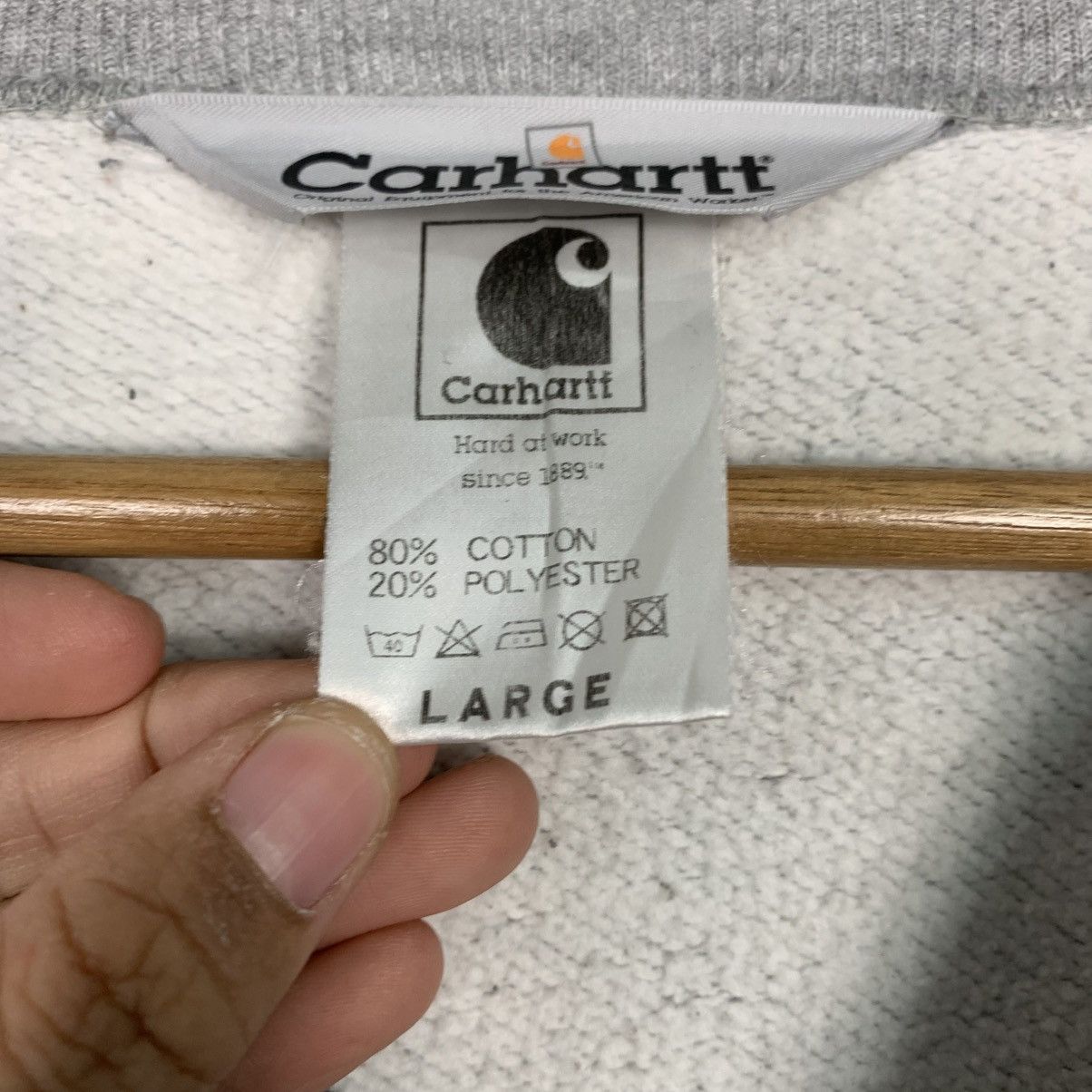Carhartt Carhatt Snap Button Sweater Jacket Size US L / EU 52-54 / 3 - 17 Thumbnail