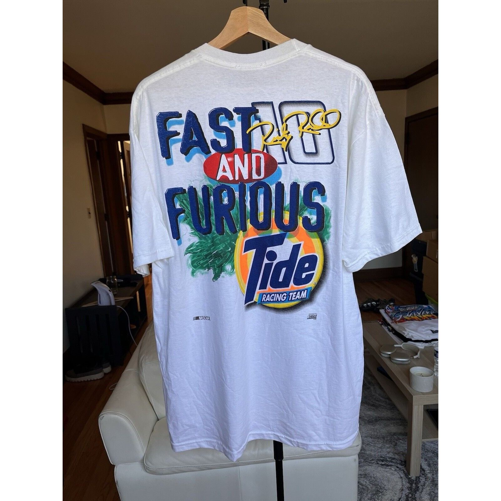 NASCAR VINTAGE NASCAR RICKY RUDD #10 TIDE FORD TAURUS RACING TEE L Size US L / EU 52-54 / 3 - 2 Thumbnail