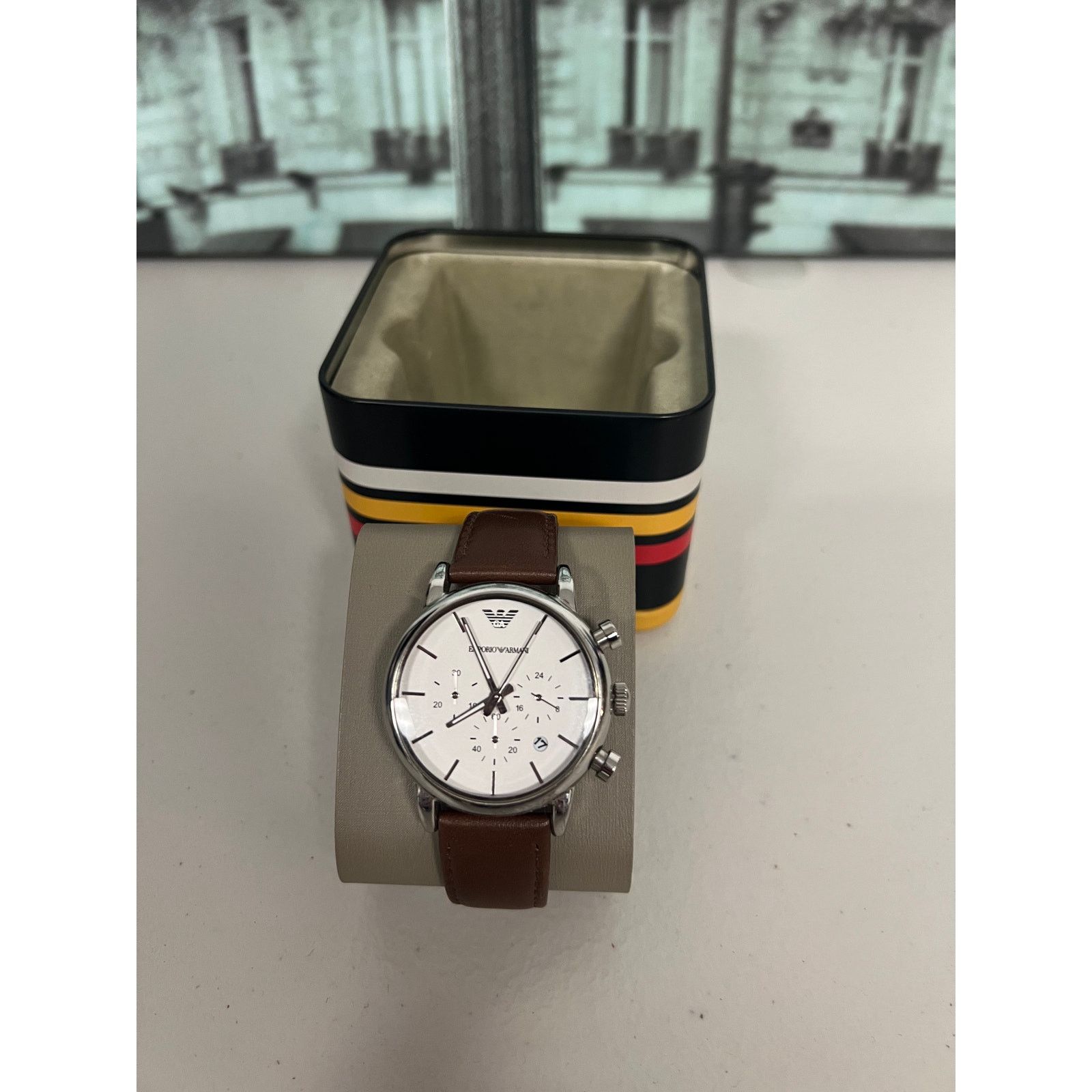 Emporio Armani Emporio Armani AR1846 Watch For Men Luigi Large Size ONE SIZE - 2 Thumbnail