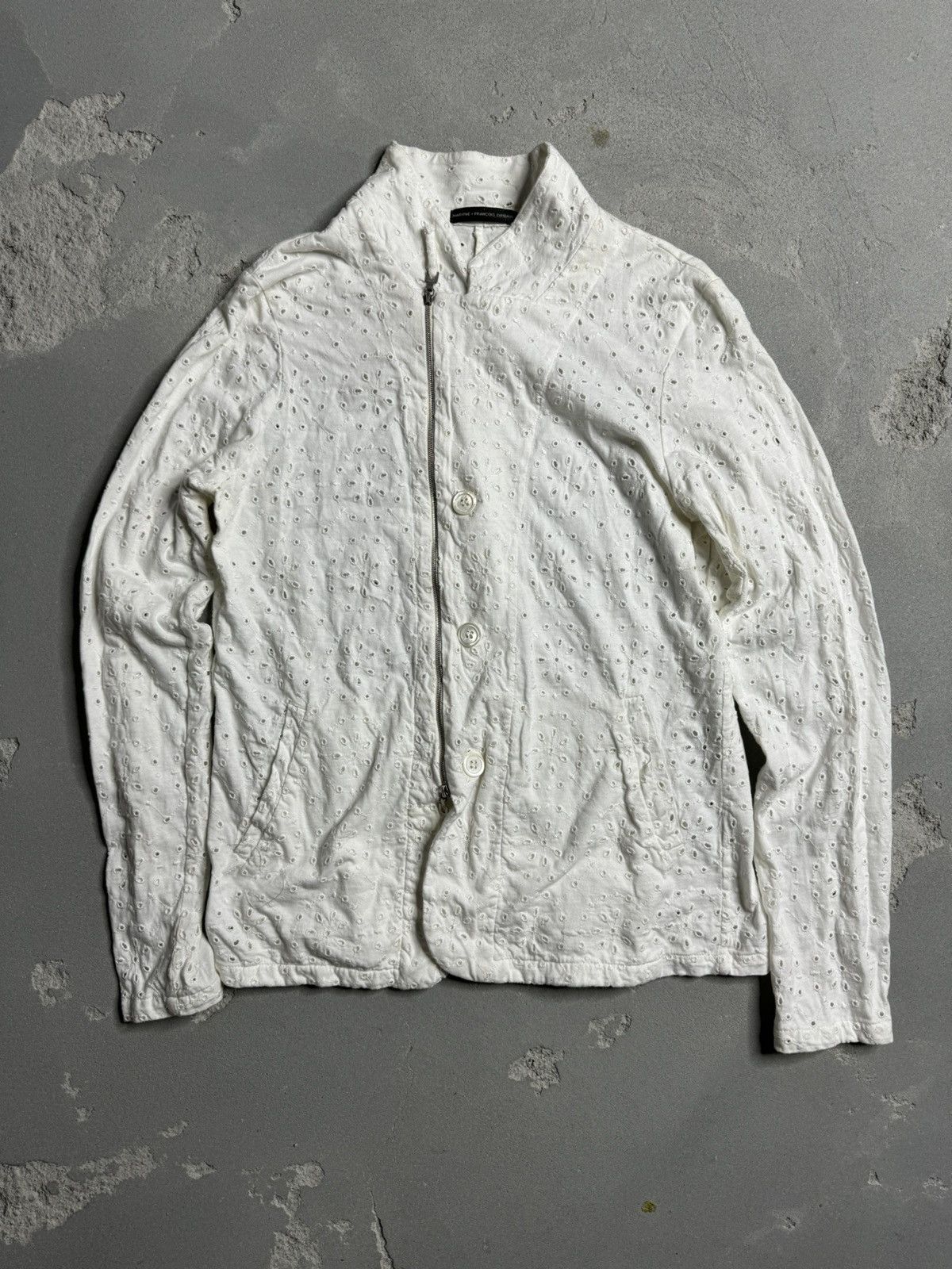 Designer × Marithe + Francois Girbaud Vintage Marithe Francois Girbaud Button Up Jacket Size M / US 6-8 / IT 42-44 - 1 Thumbnail