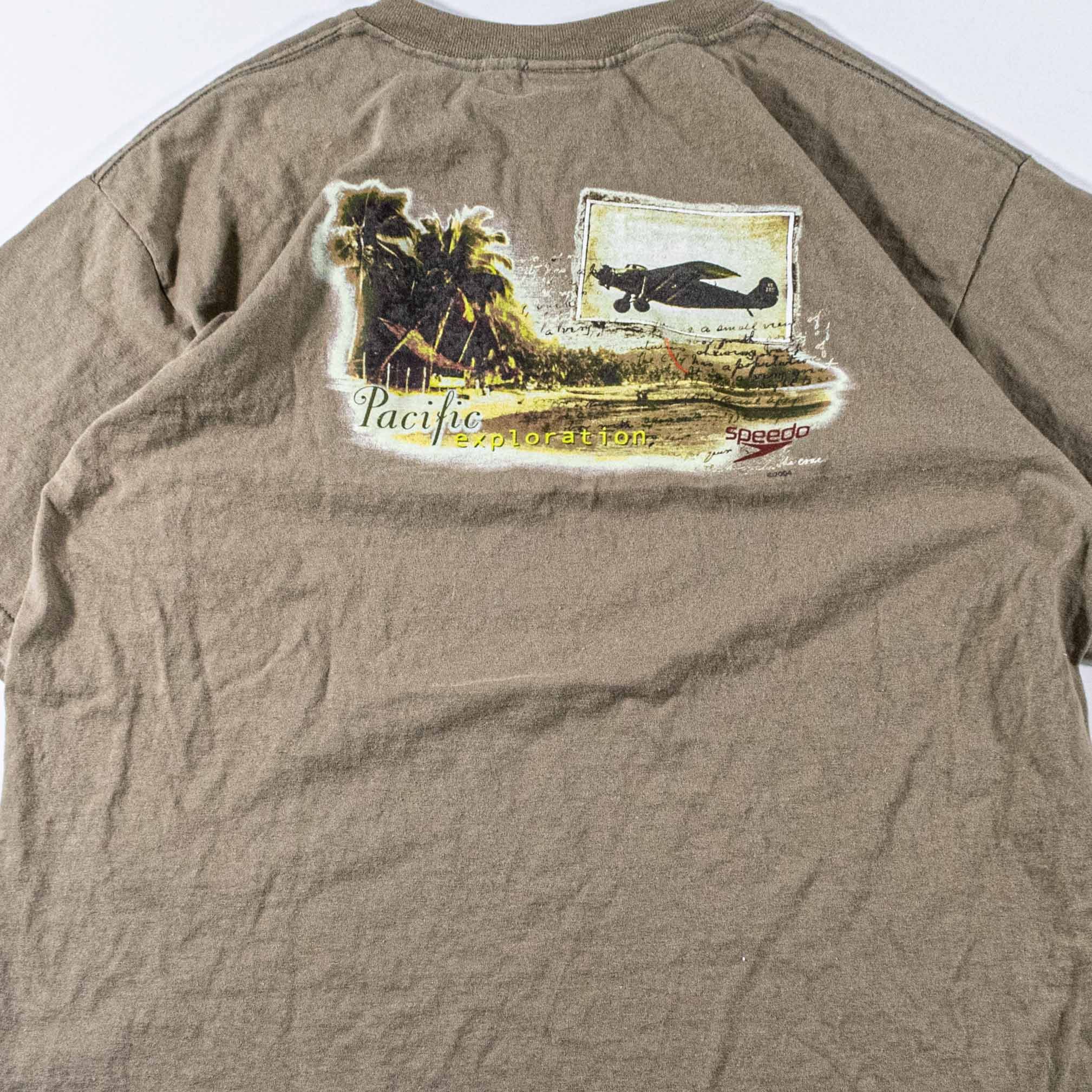 Speedo Speedo Pacific Exploration T-Shirt Airplane Y2K VTG L Size US L / EU 52-54 / 3 - 1 Thumbnail