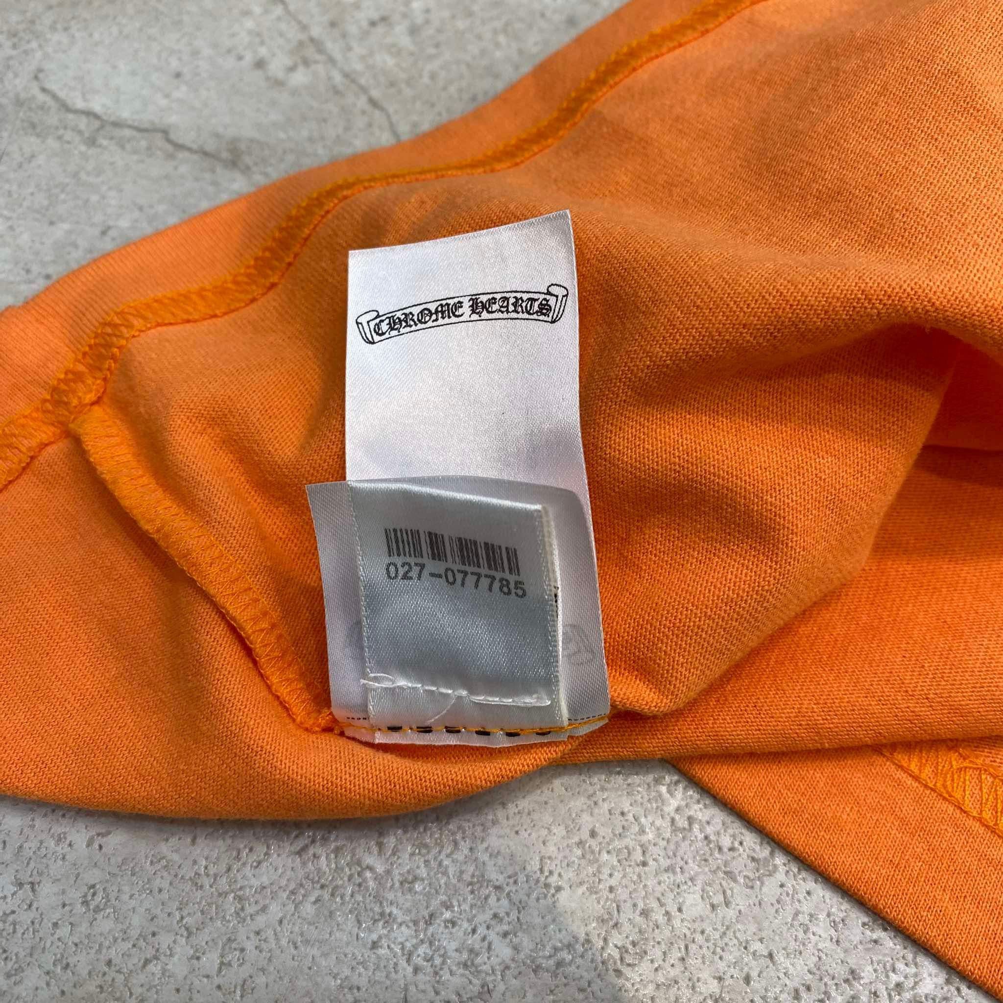 Chrome Hearts CHROME HEARTS Matty Boy Link Build T Shirt ORANGE Size US M / EU 48-50 / 2 - 10 Thumbnail