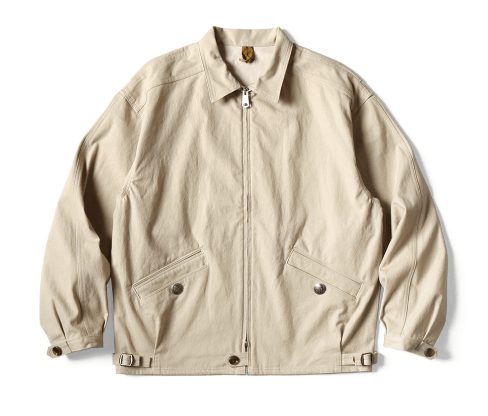 Kapital Water-repellent light canvas ZIP UP KAYAK PAW-PAW blouson Size US XL / EU 56 / 4 - 1 Thumbnail