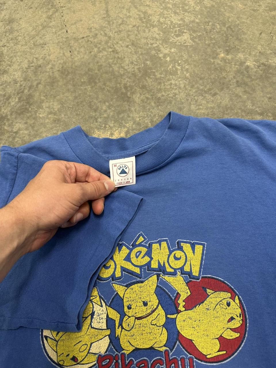Pokemon Vintage 90s Pokemon Pikachu Graphic Shirt Size Medium Size US M / EU 48-50 / 2 - 4 Thumbnail