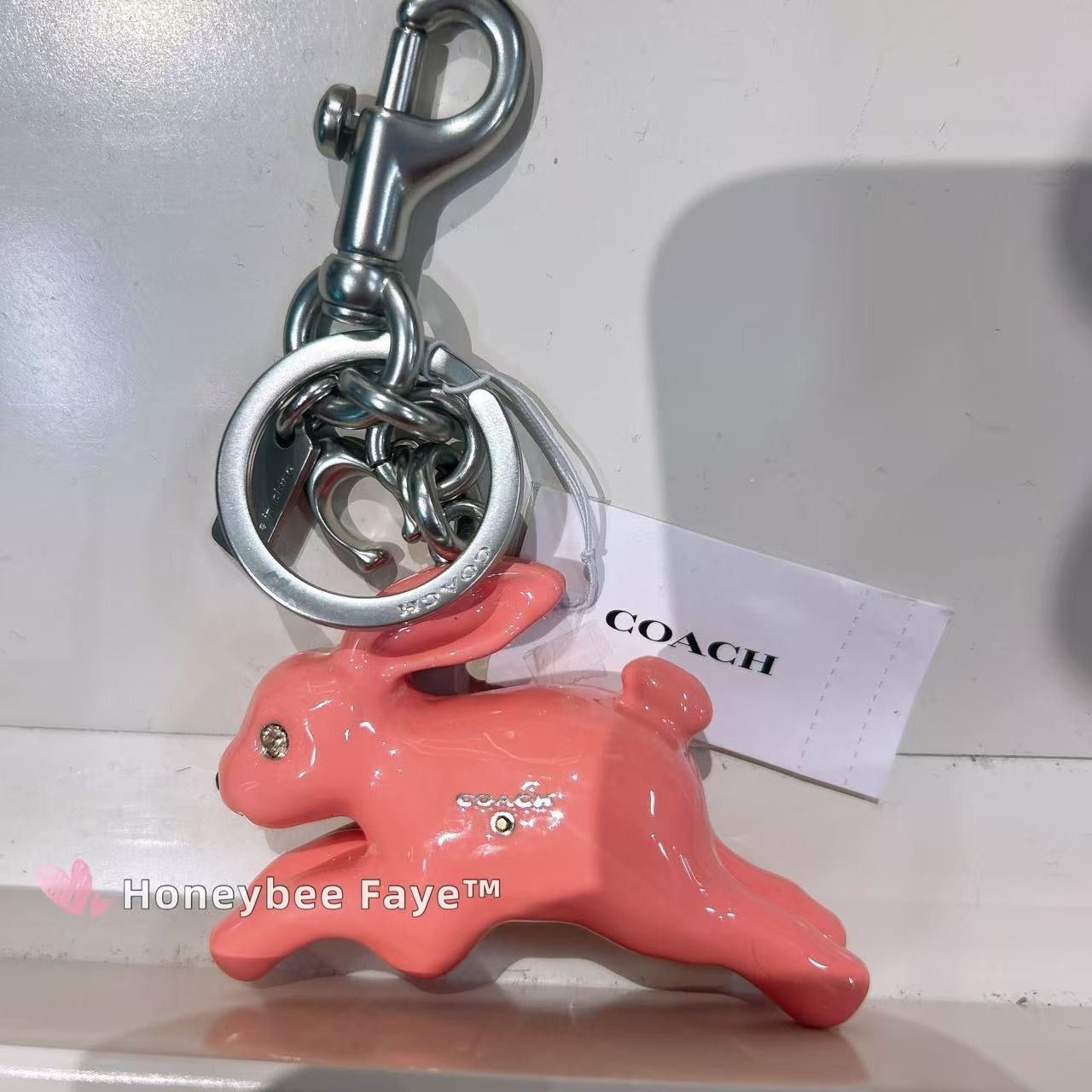 Coach Bunny Bag Charm CBH21 Size ONE SIZE - 3 Thumbnail