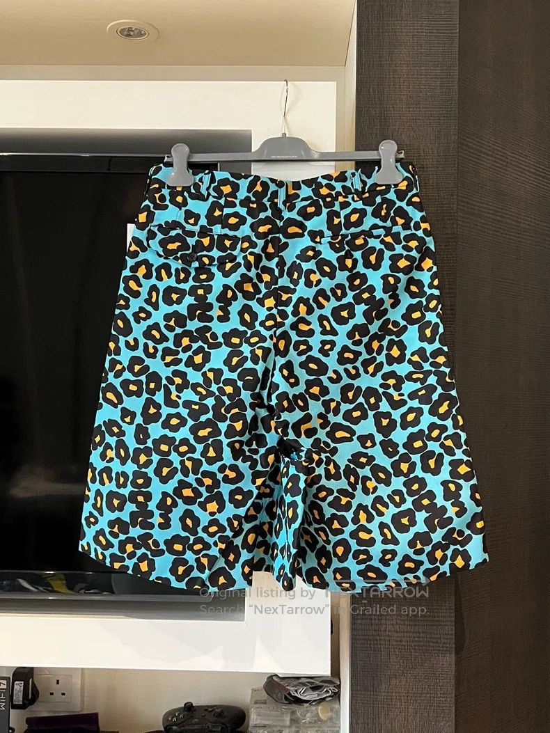 Comme des Garcons Comme Des Garcons size S Leopard wide shorts Size US 26 / EU 42 - 2 Thumbnail