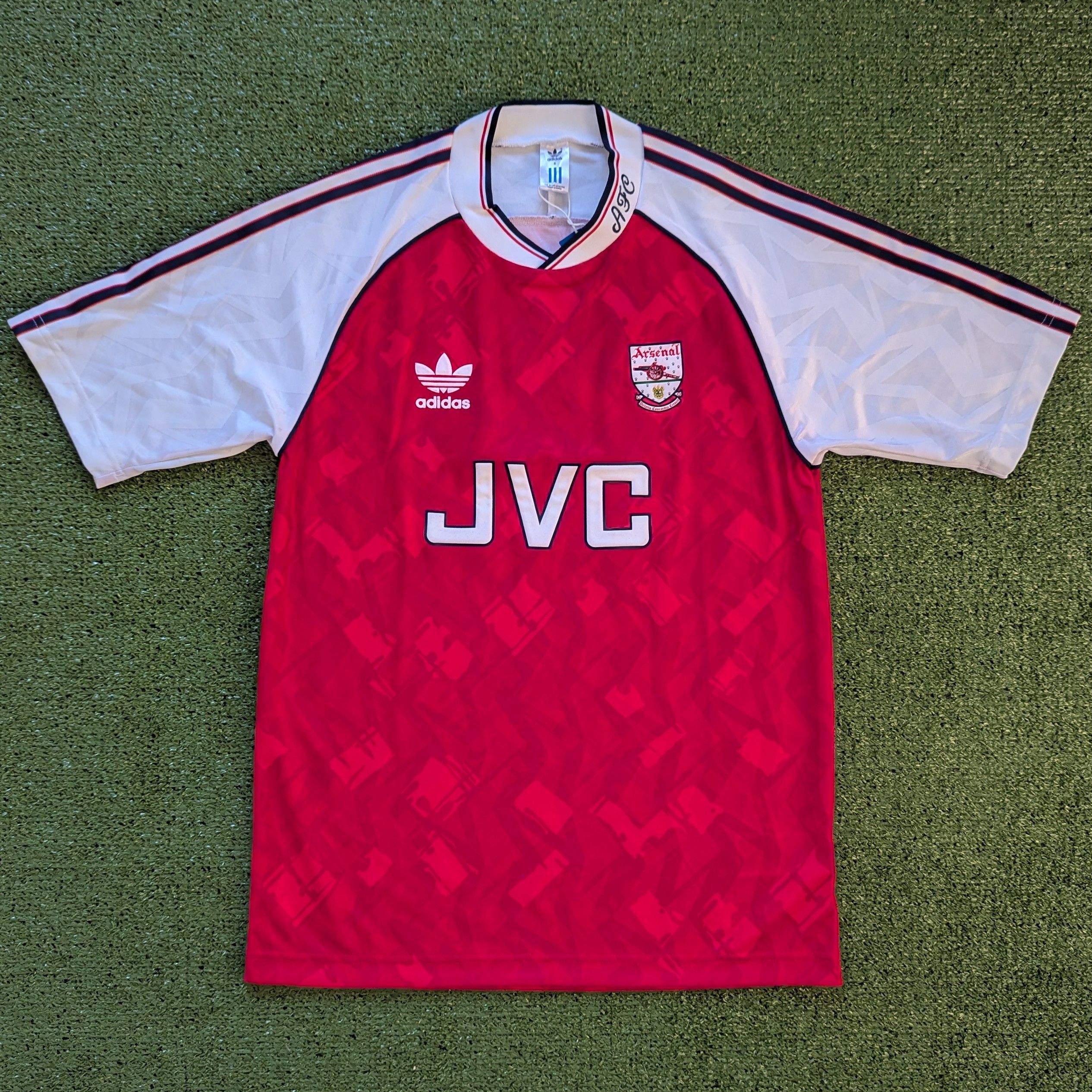 ARSENAL 1990/1992 HOME FOOTBALL SHIRT JERSEY REPLICA ADIDAS