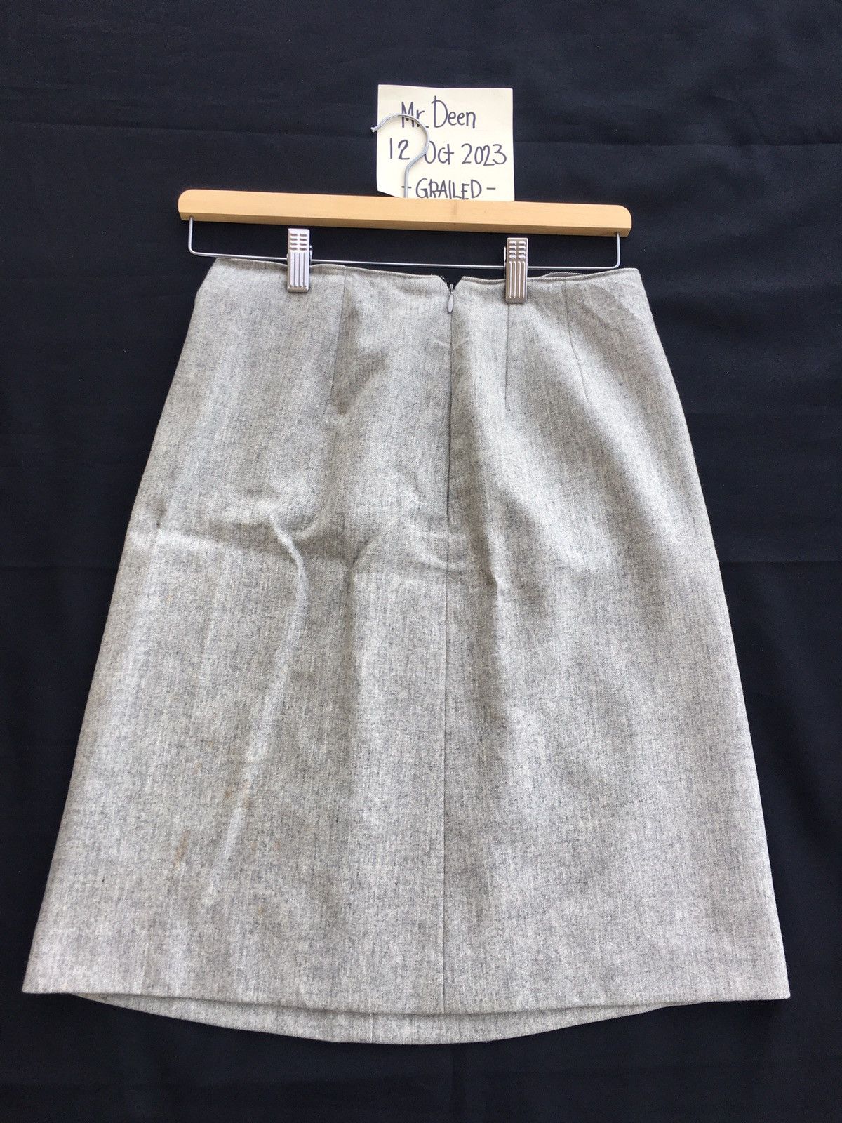Lanvin Rare Vintage Lanvin Mini Skirt Size 27" / US 4 / IT 40 - 7 Thumbnail