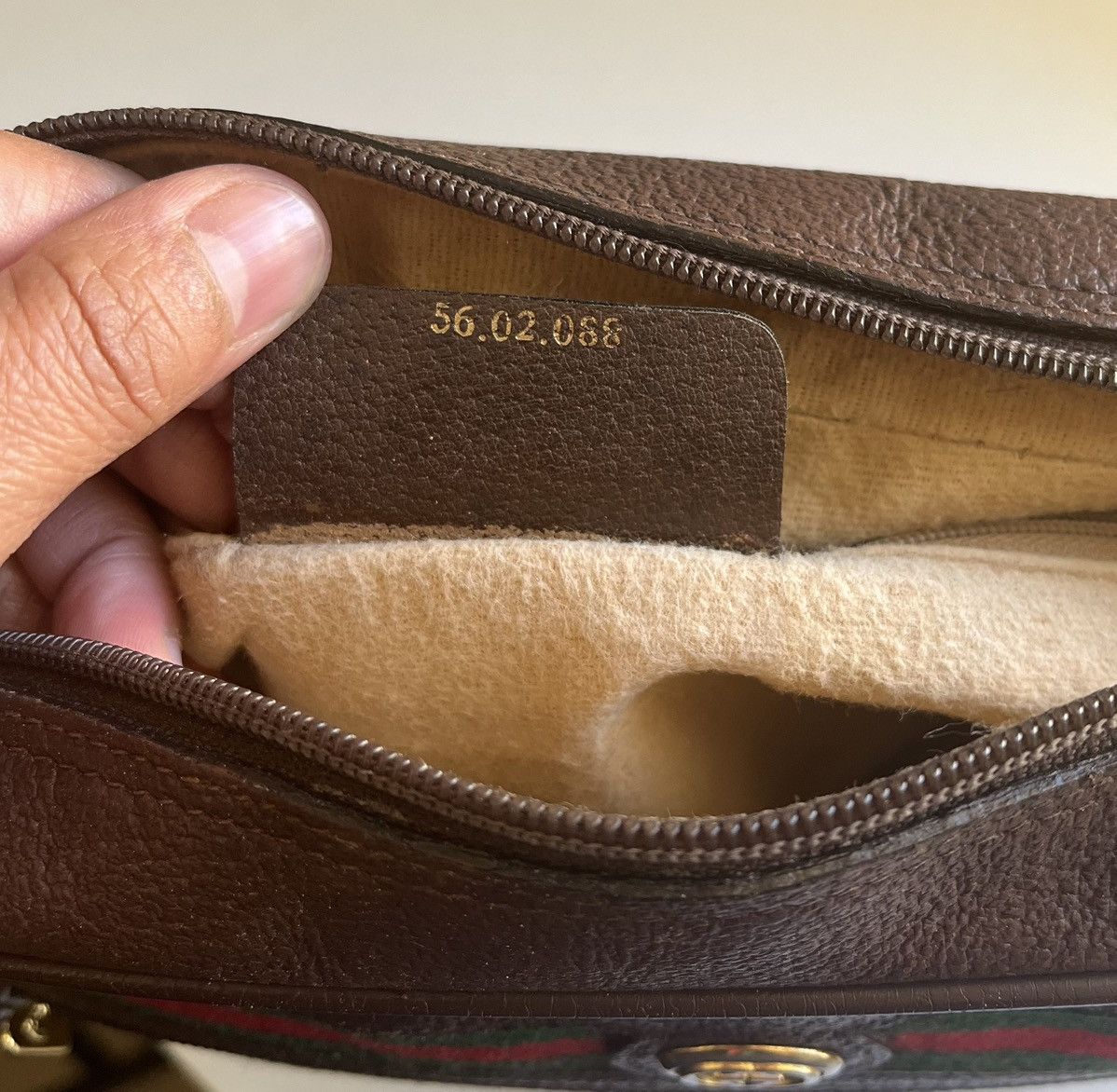 Gucci Gucci Ophidia Sherry Line GG web Crossbody Bag Size ONE SIZE - 14 Thumbnail