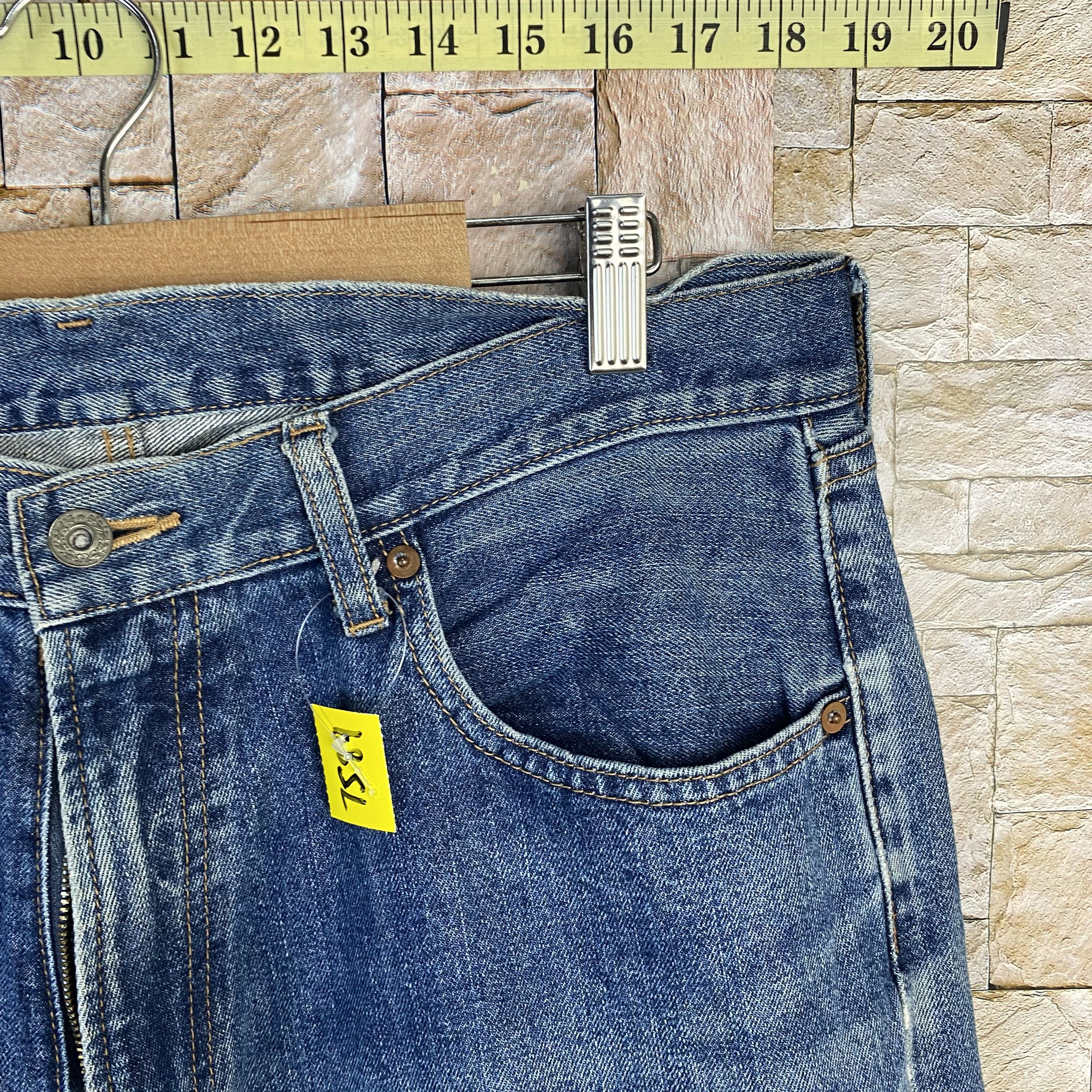 Vintage Japan vintage Blue Denim Pants #7589 Size US 34 / EU 50 - 7 Thumbnail