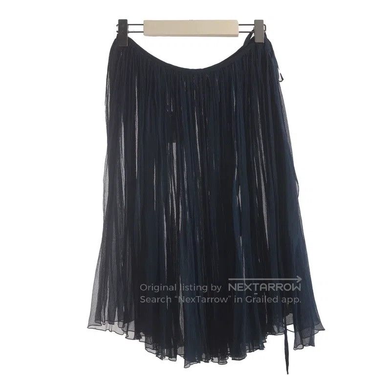 Hermes Hermes Solid Color Skirt Size 25" / US 0 / IT 36 - 1 Thumbnail