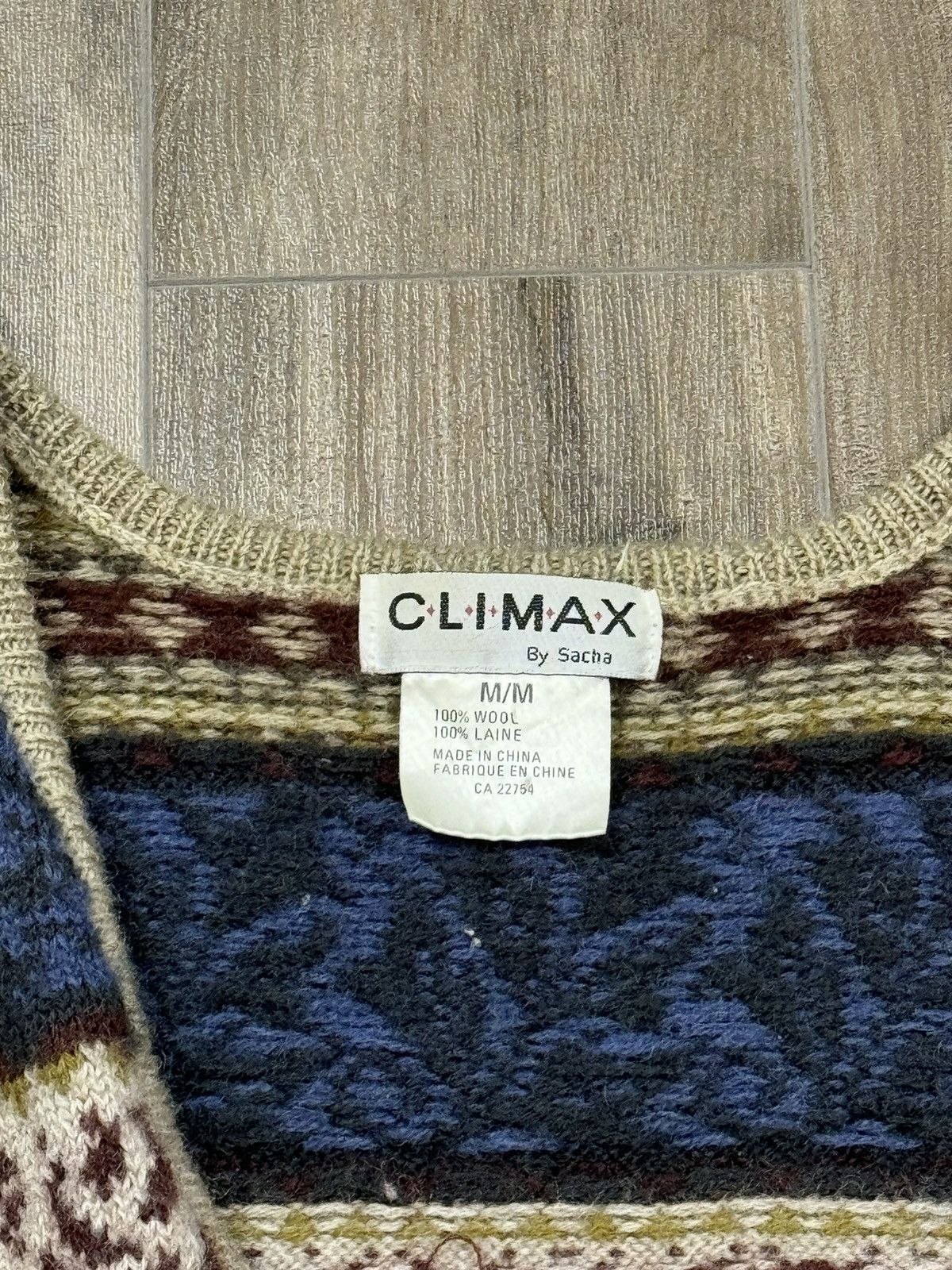 Vintage Vintage Knitted Vest Size US M / EU 48-50 / 2 - 2 Thumbnail