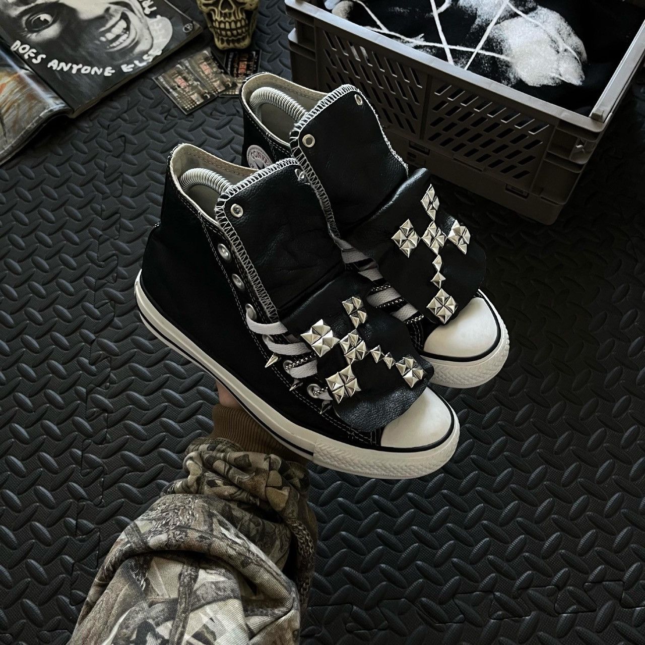 Converse Y2K CUSTOM LEATHER CONVERSE SIZE 37 Size US 6 / IT 36 - 4 Thumbnail