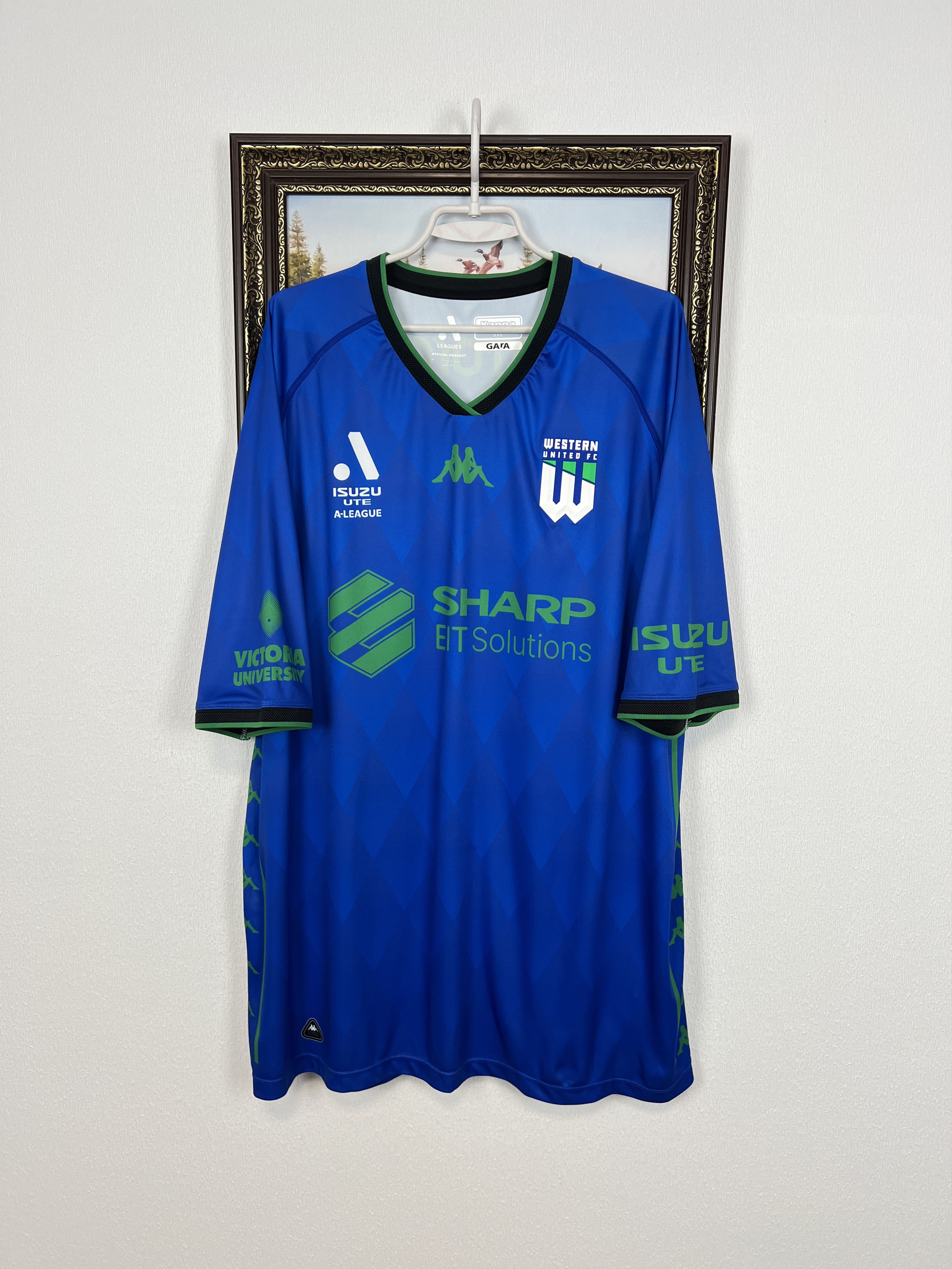 Kappa A-League Western United Australia Football 5XL Tee Hype Size US XXL / EU 58 / 5 - 1 Thumbnail