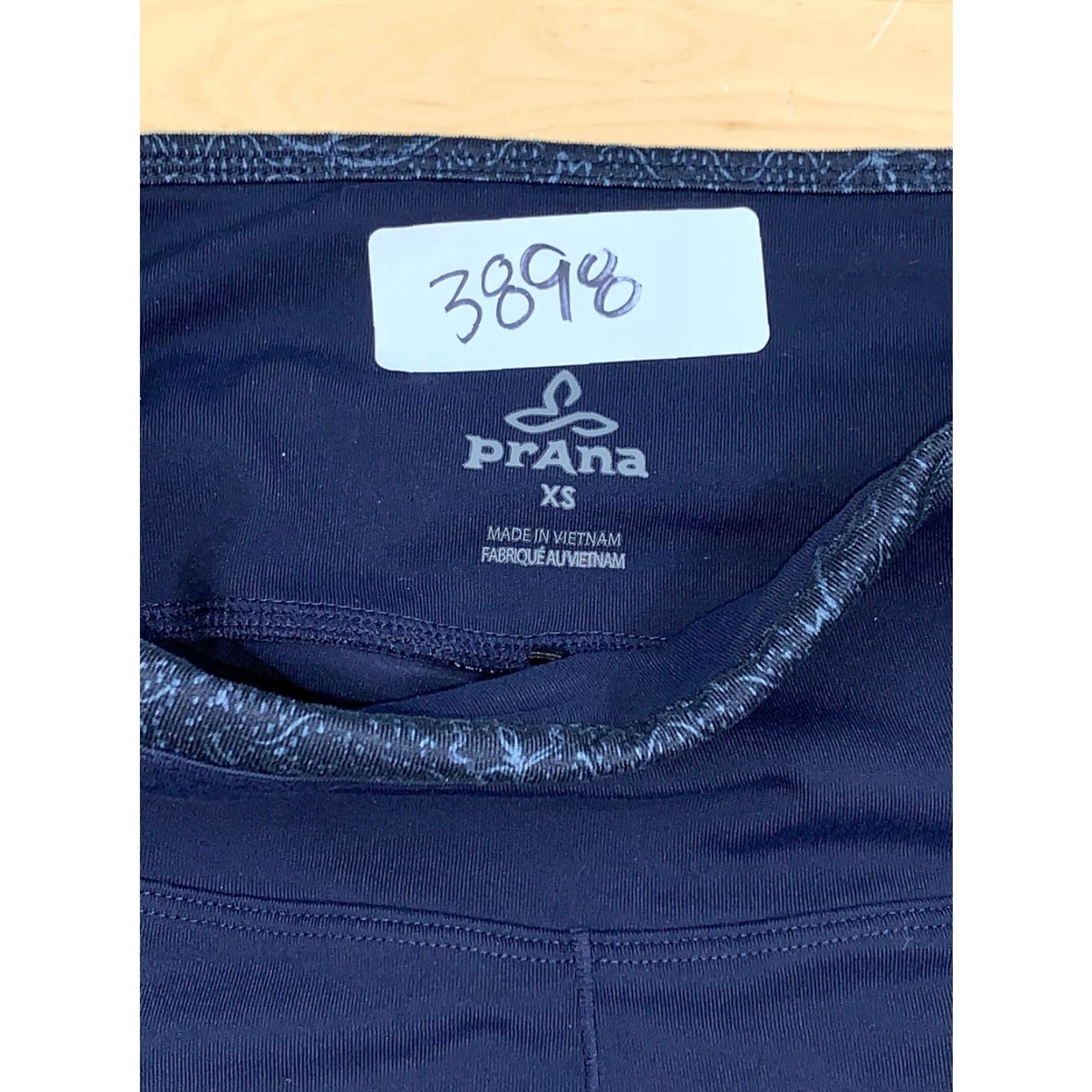 Prana prAna Yoga Leggings Aztec Southwest Activewear Athleisure Casual XS Women Blue 27.5 in Inseam Leg Compression Size 26" / US 2 / IT 38 - 3 Thumbnail