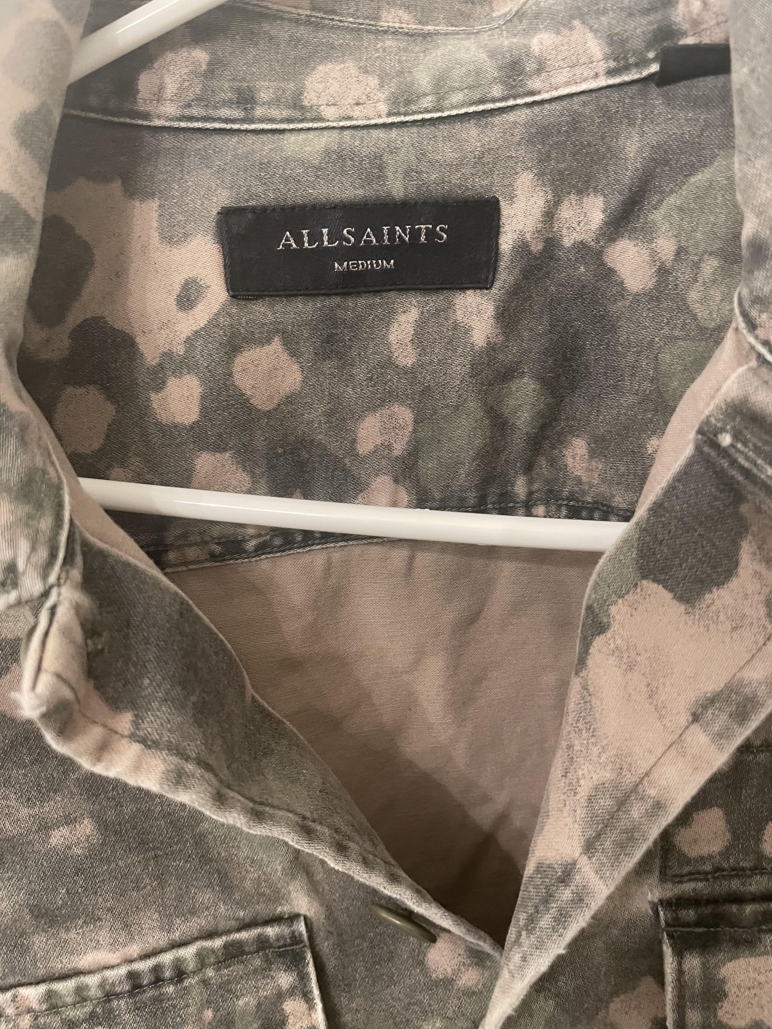 Allsaints Allsaints Fassett Camo Overshirt Size US M / EU 48-50 / 2 - 3 Thumbnail