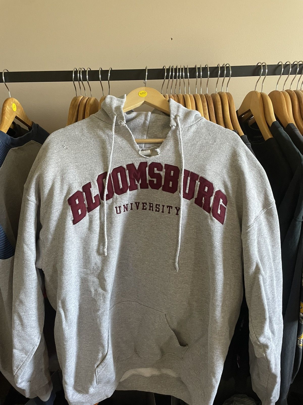 Vintage Vintage Bloomsburg University Hoodie College Sweatshirt Size US XL / EU 56 / 4 - 1 Thumbnail