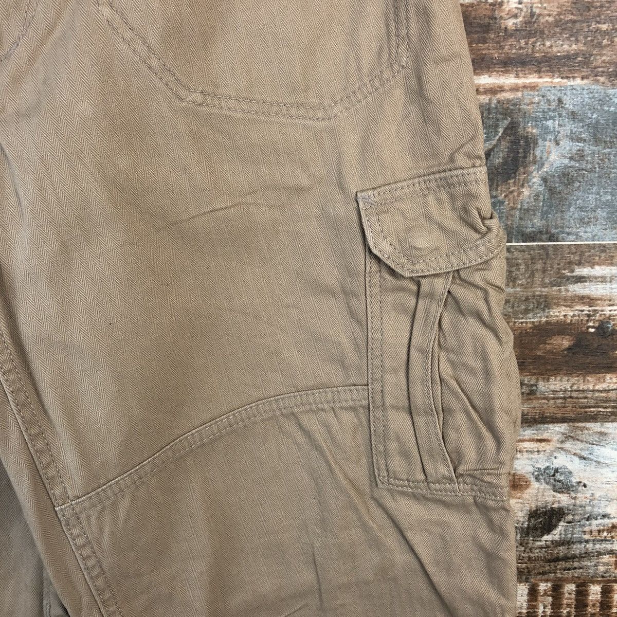 Japanese Brand DL Even River Brown Cargo Multipocket Pants #C703 Size US 30 / EU 46 - 10 Thumbnail