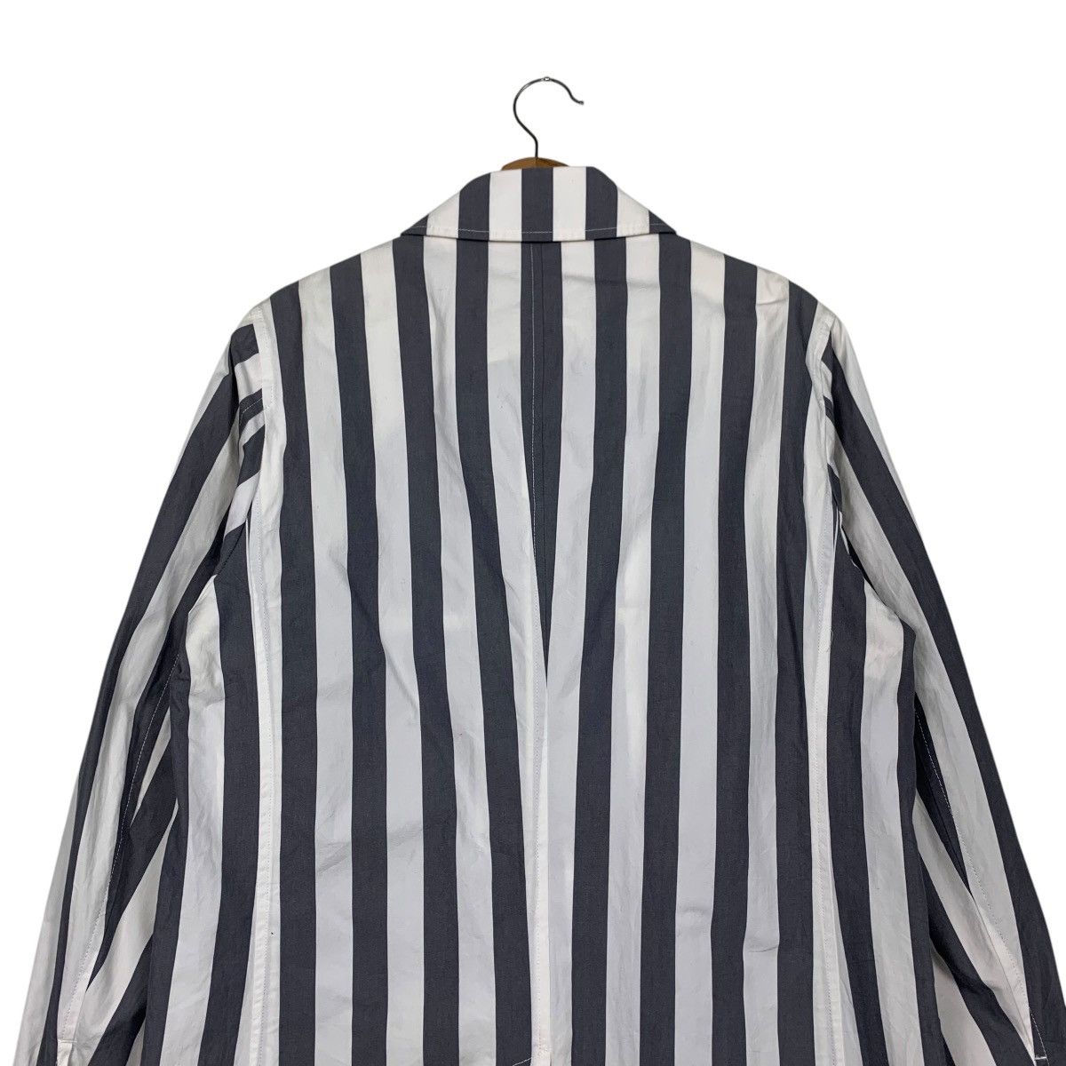 Japanese Brand ESTNATION Made in Japan Striped Button Shirt #2361-C106 Size US M / EU 48-50 / 2 - 8 Thumbnail