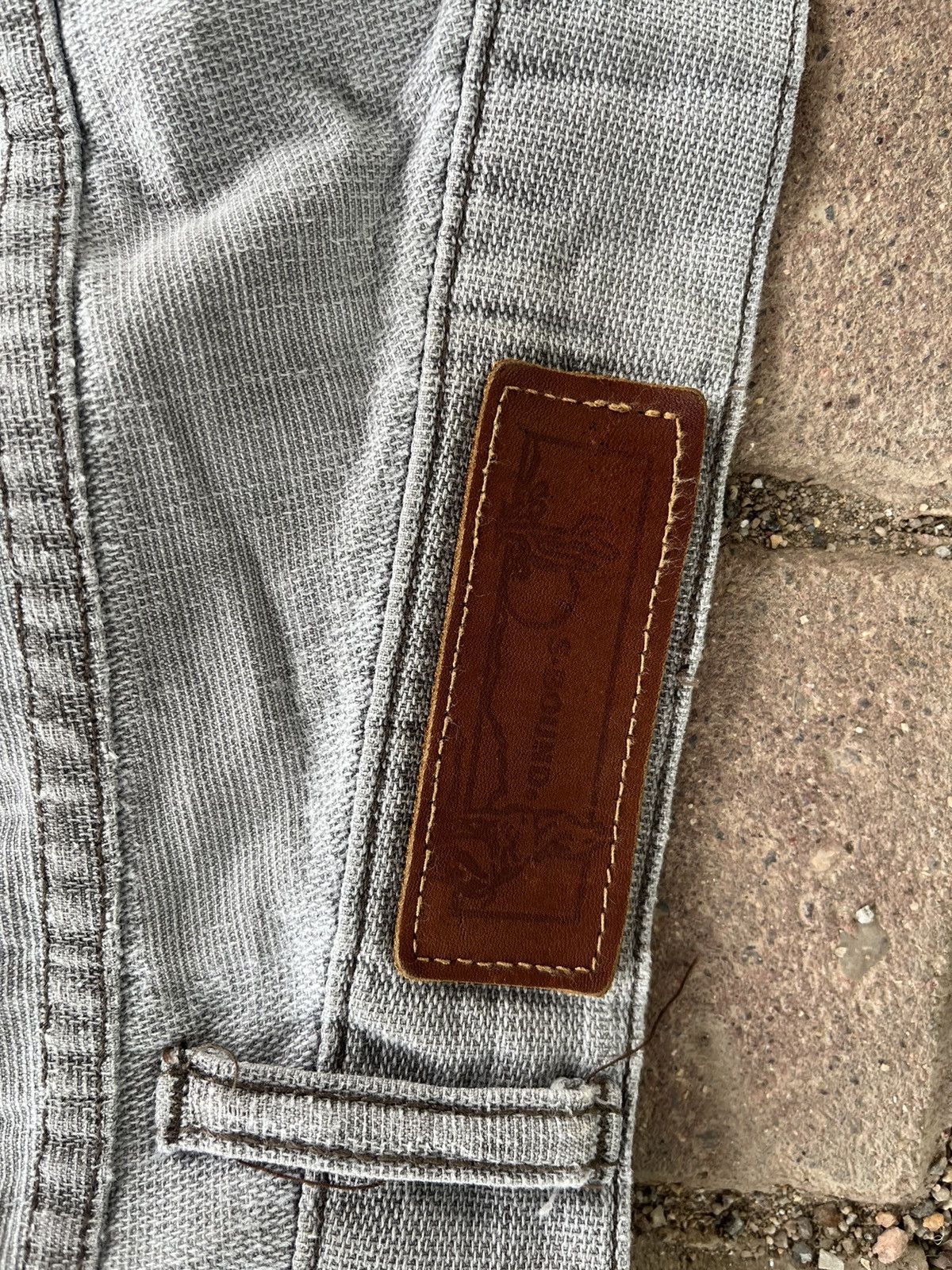 Japanese Brand × KOJIMA GENES × Spellbound Baggy Spellbound Denim Size US 32 / EU 48 - 13 Thumbnail