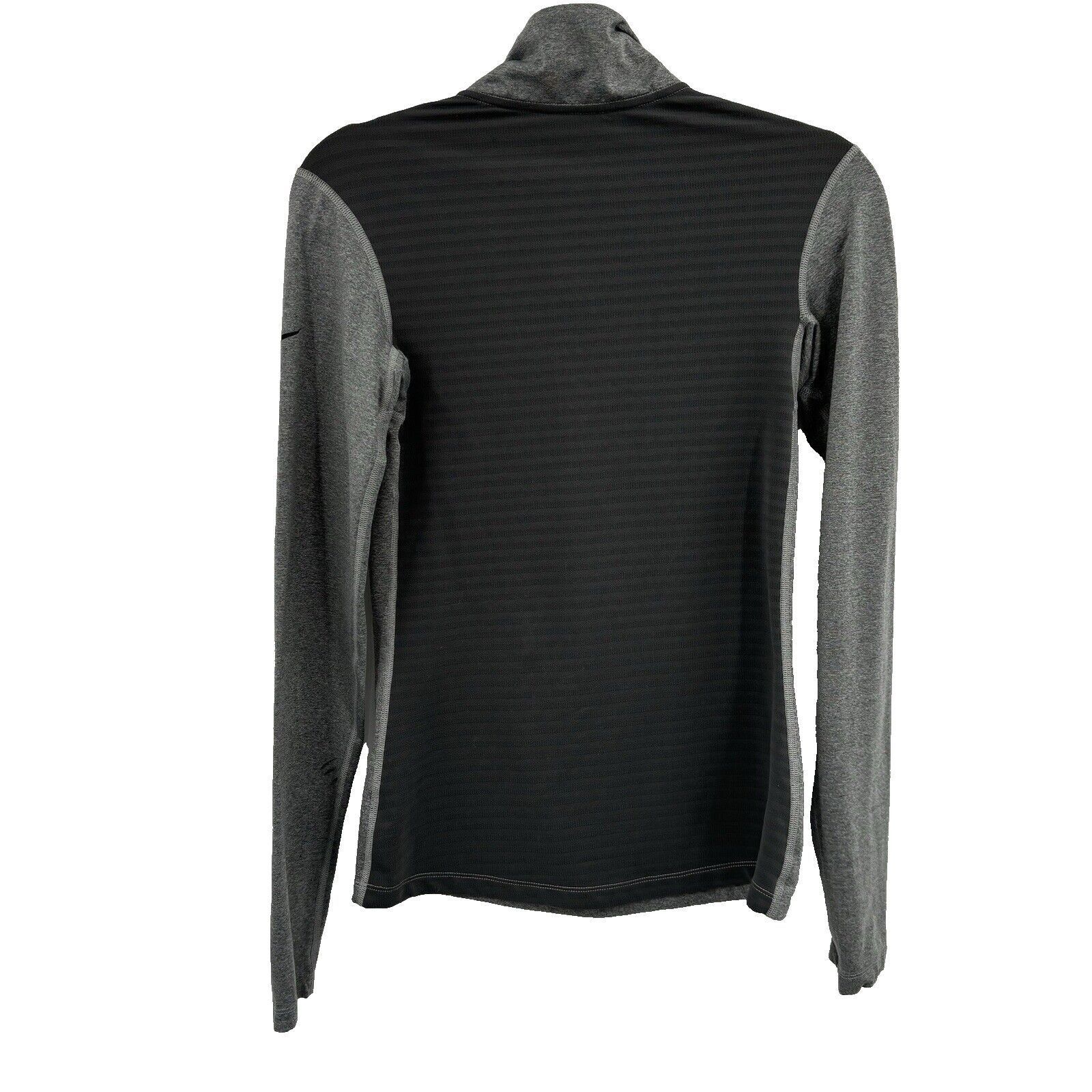 Nike Nike Womens Dri-Fit Shirt Size Medium Gray Half Zip Active W Size M / US 6-8 / IT 42-44 - 4 Thumbnail