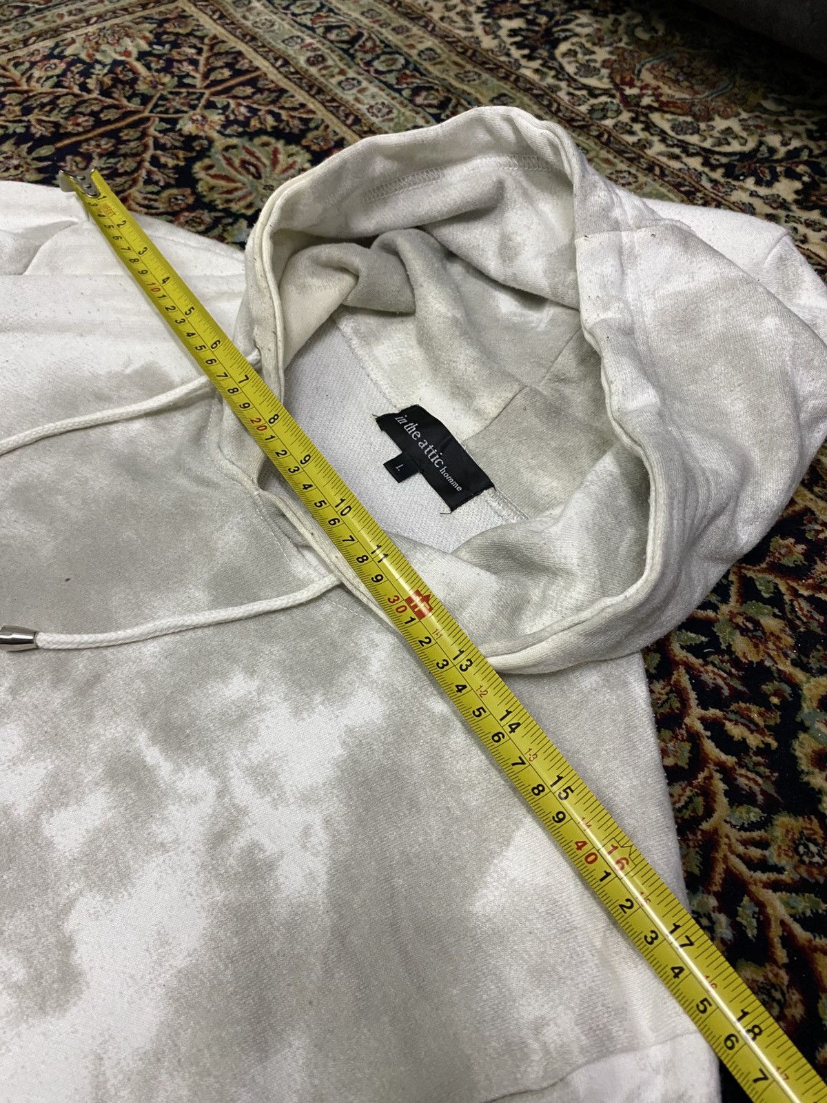 In The Attic × Japanese Brand × Seditionaries In The Attic Homme Stained Dye Pullover Hoodie Size US L / EU 52-54 / 3 - 9 Thumbnail