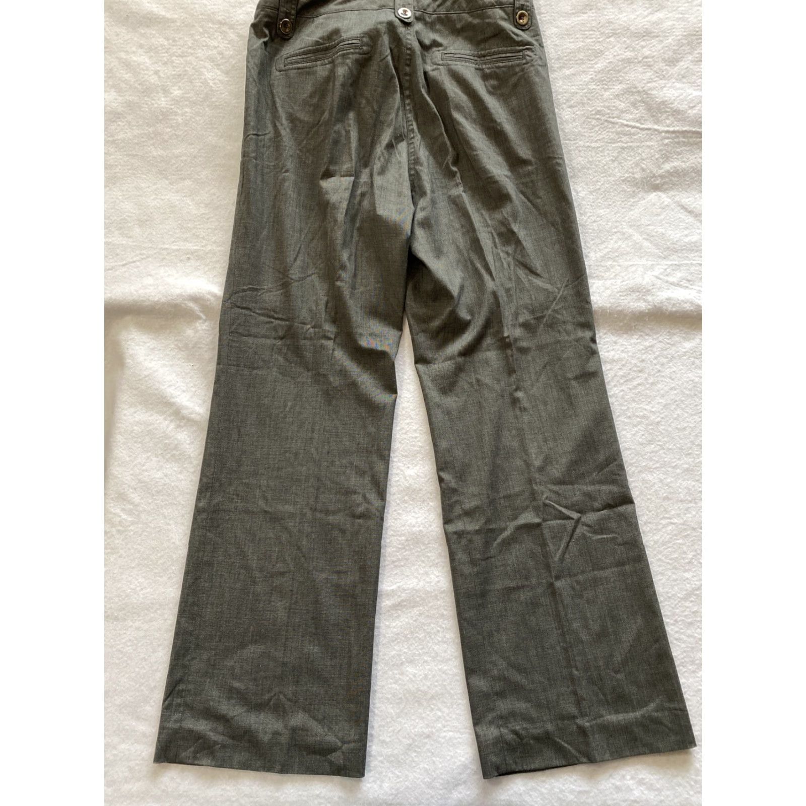 Vintage Sharagano Dress Pants Women Gray 12 Pants/ 17-26 Dress Pants Work 32 in Inseam Womens Mens? Size 34" / US 12 / IT 48 - 8 Thumbnail