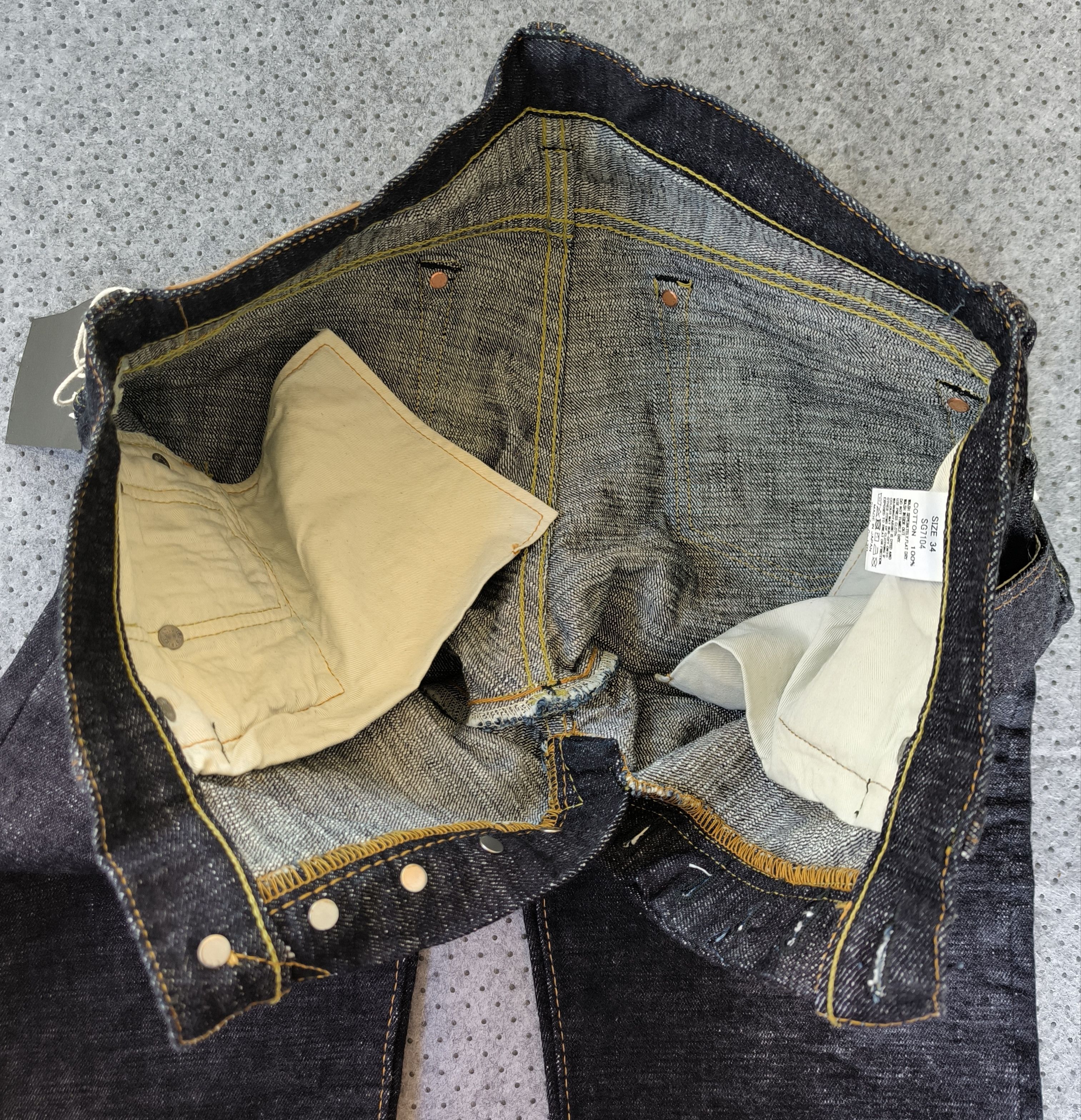 The Strike Gold THE STRIKE GOLD slubby series SG7104 selvedge jenas Size US 32 / EU 48 - 12 Thumbnail