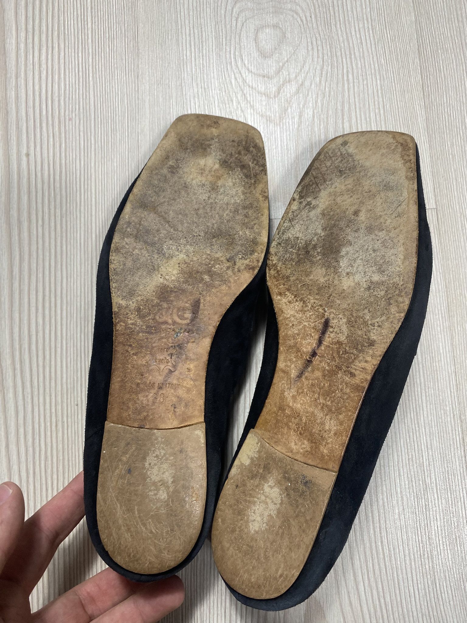 Dolce & Gabbana Dolce & Gabbana Men's Logo Loafer Slippers Size US 7.5 / IT 37.5 - 6 Thumbnail