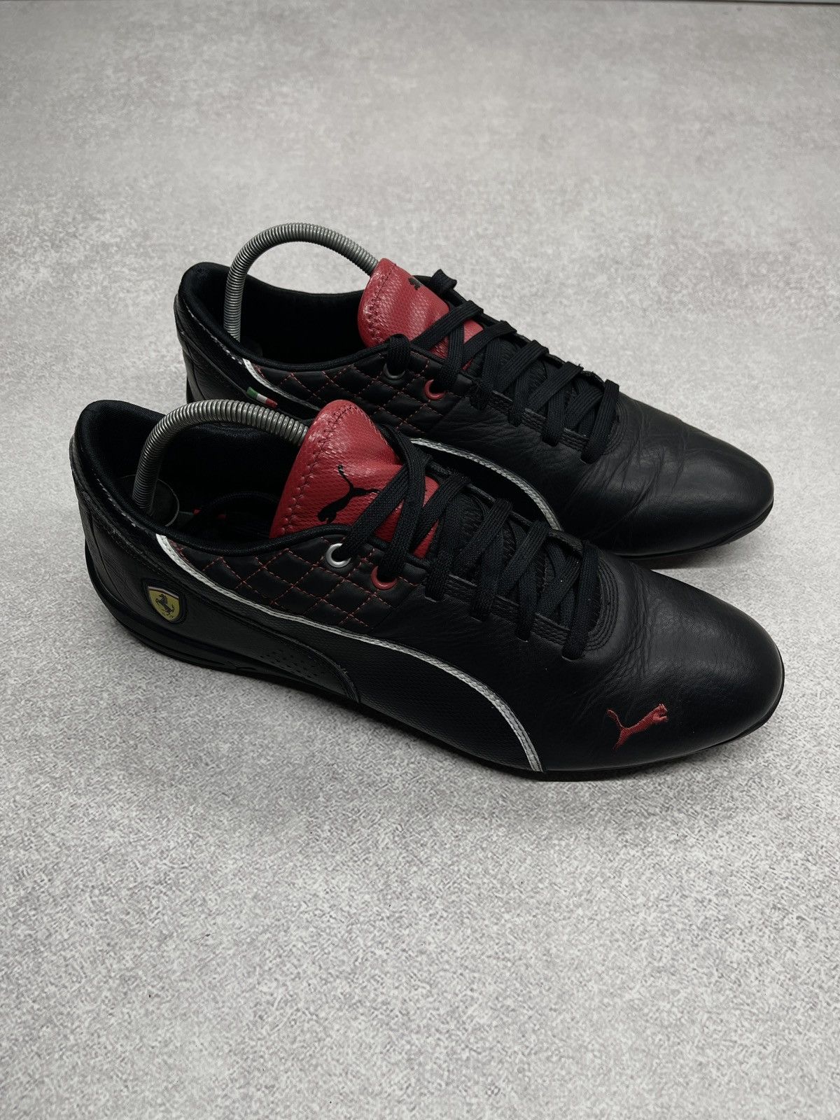 Ferrari × Puma Puma Ferrari Speedcat Leather Sneakers Black Japan Style Size US 10.5 / EU 43-44 - 2 Thumbnail