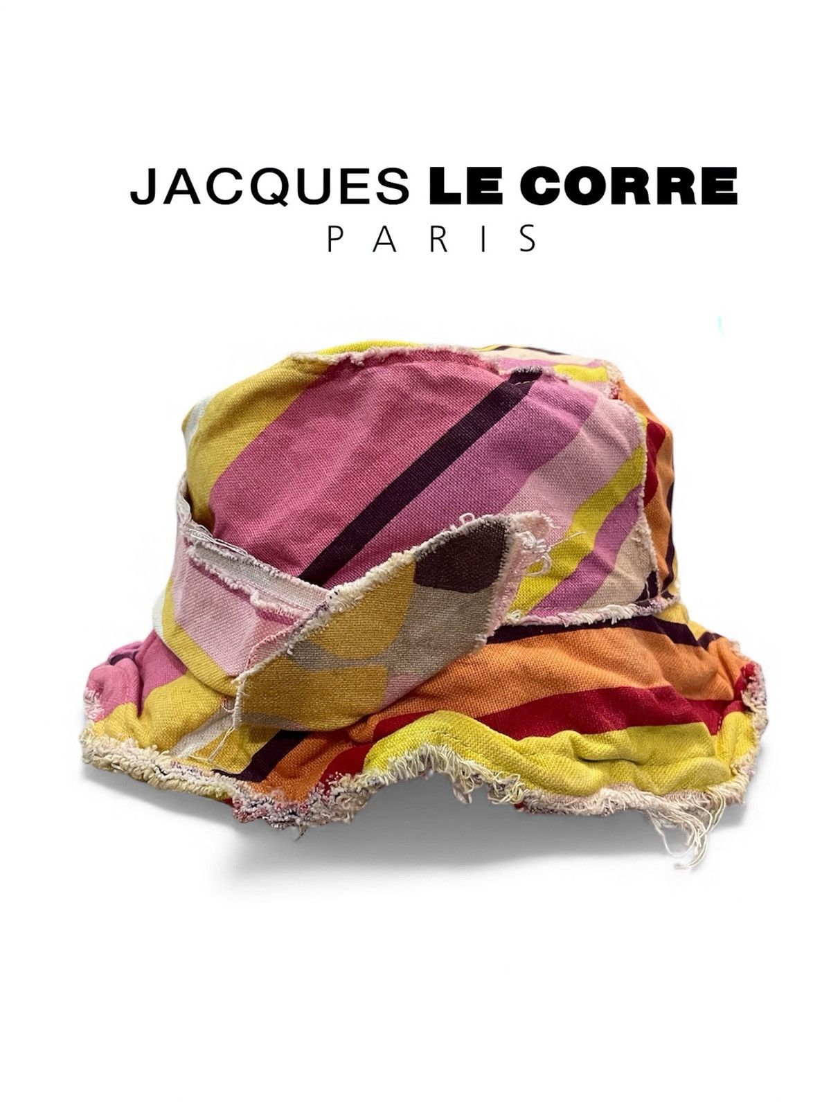 Jacques Marie Mage Jaques Le Corre (Made in France) Stiches Art Bucket Hat Size ONE SIZE - 1 Thumbnail