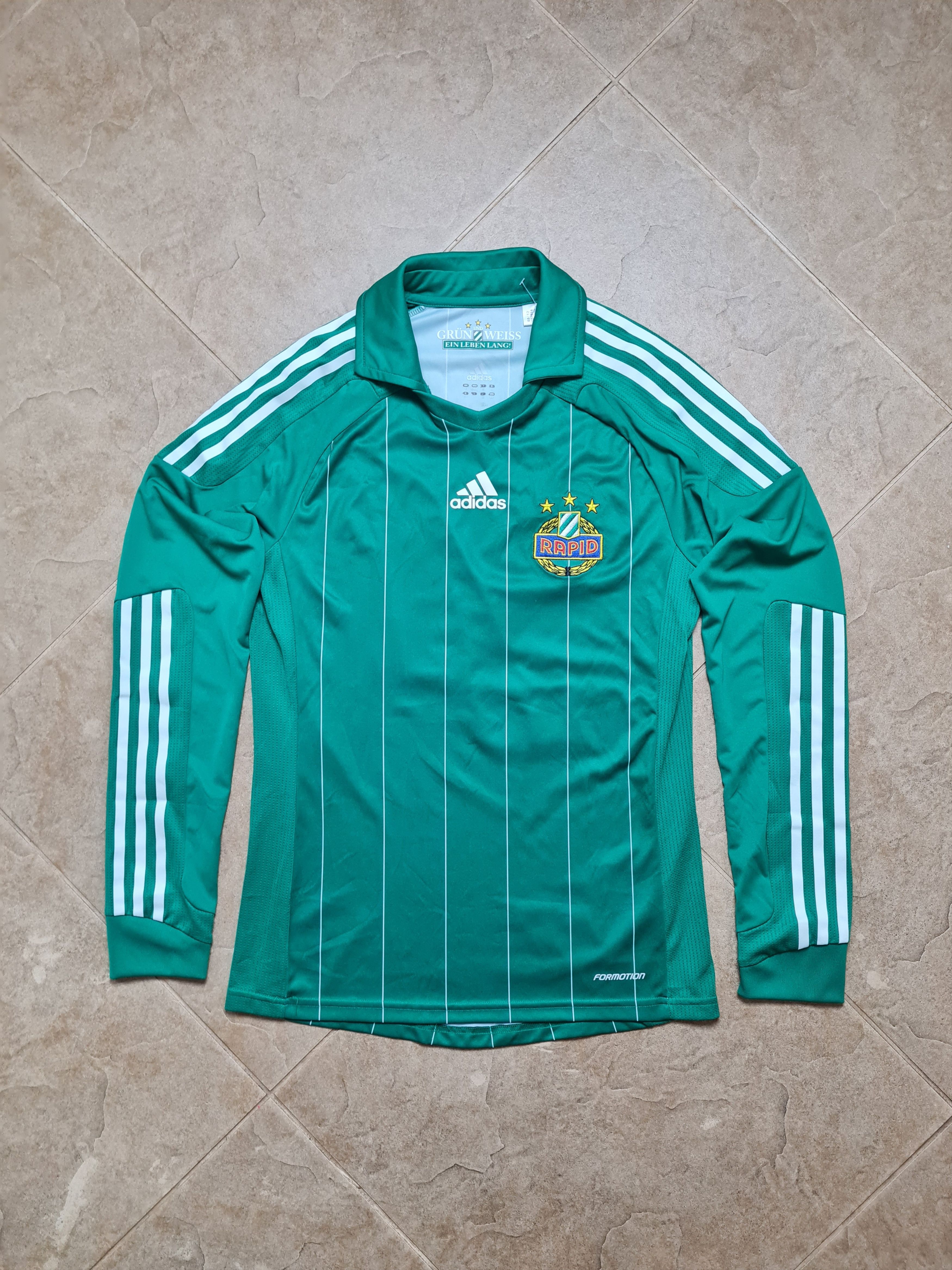 Adidas Adidas SK Rapid Wien Home Football Shirt SABITZER #24 Size US S / EU 44-46 / 1 - 8 Thumbnail