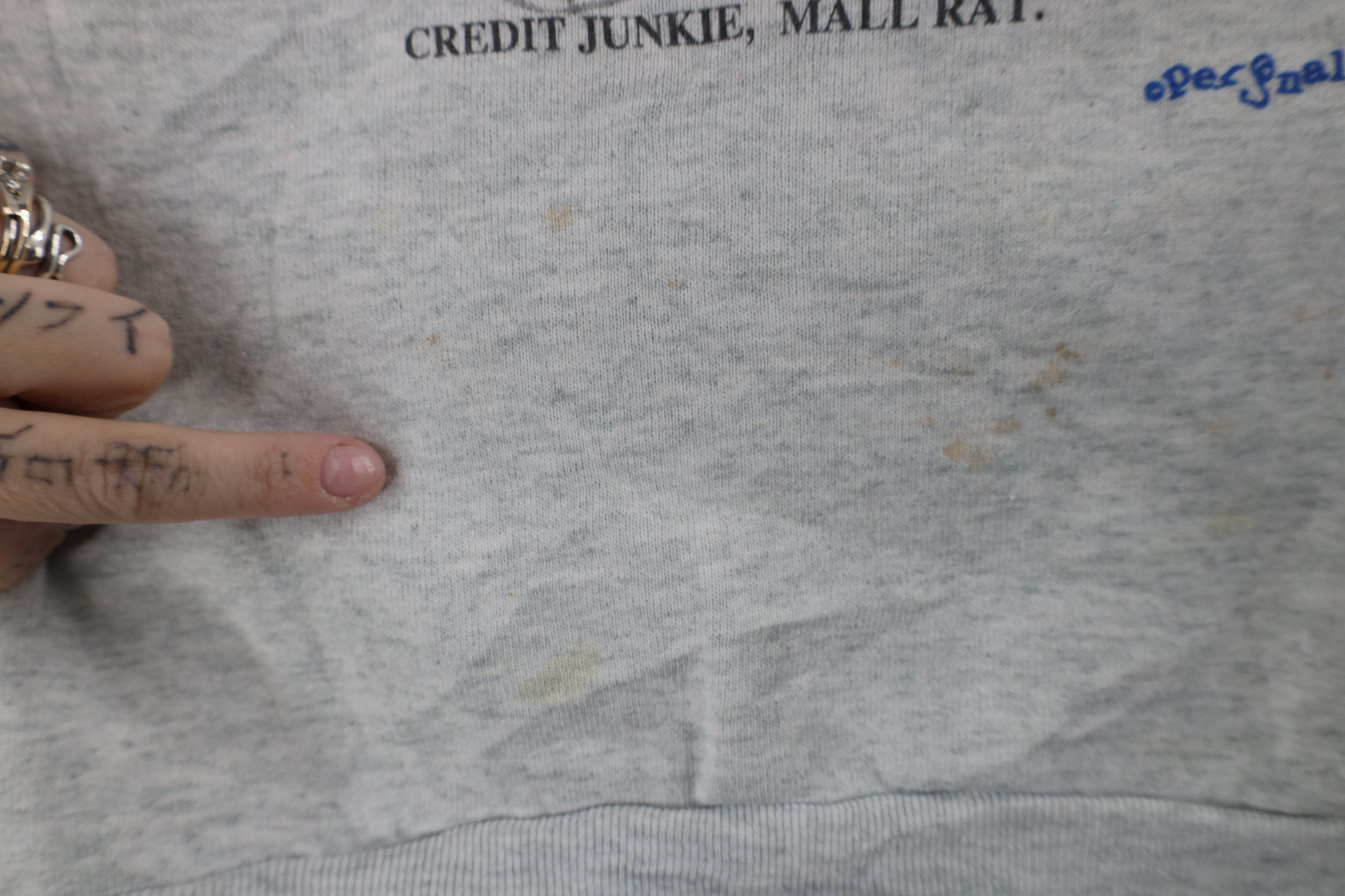 Vintage Vintage 90s Streetwear Spell Out Shopper Sweatshirt USA Size L / US 10 / IT 46 - 7 Thumbnail