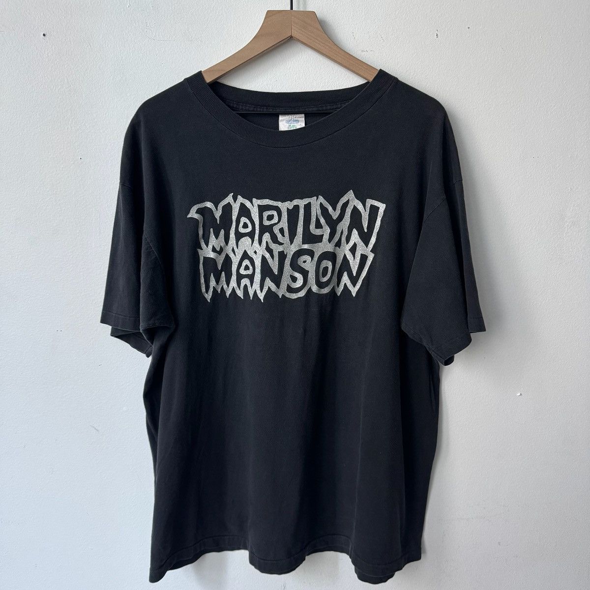Vintage vintage 1995 Marilyn Manson "Everlasting C**ksucker" t-shirt Size US XL / EU 56 / 4 - 1 Thumbnail