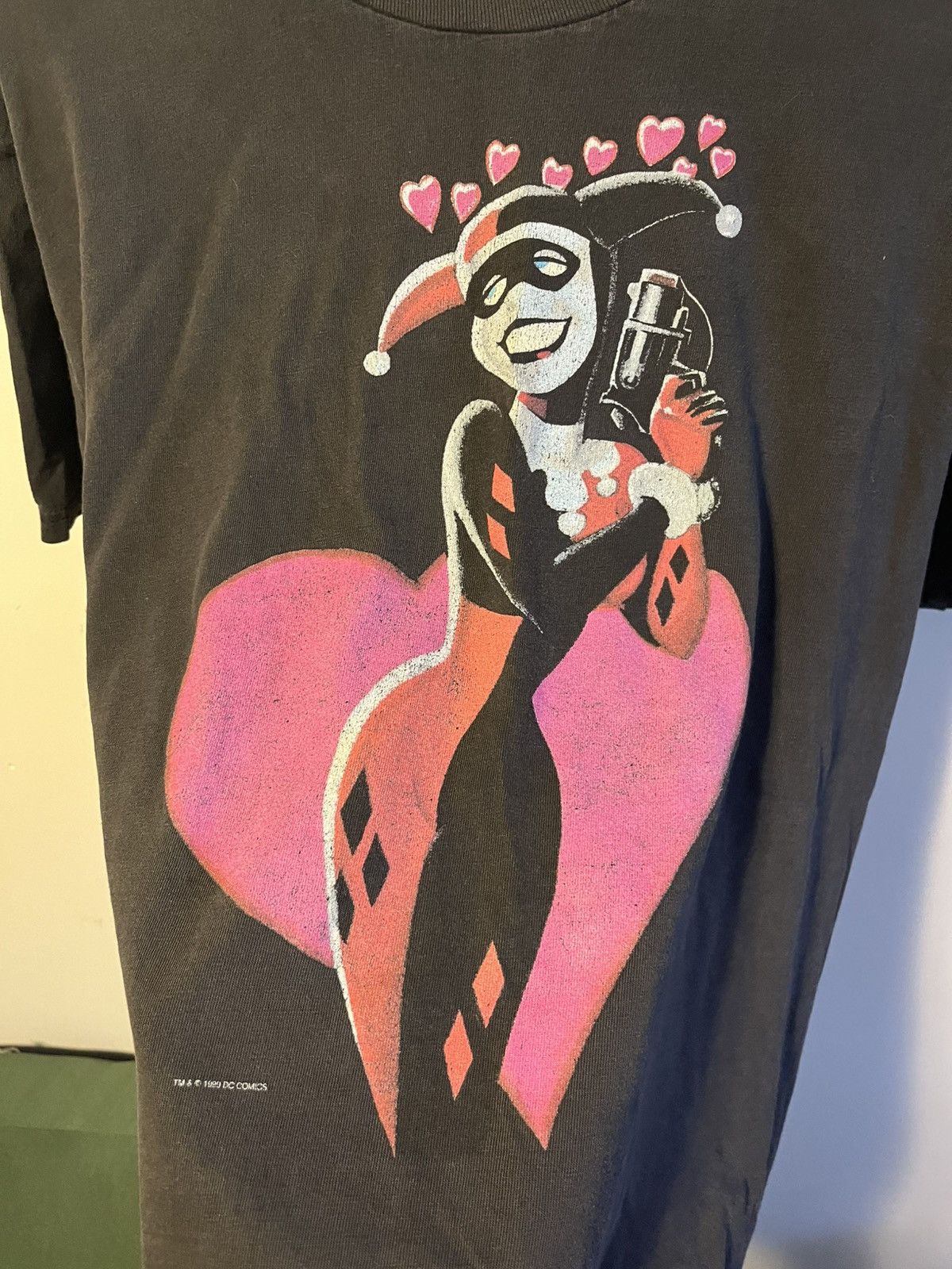 Vintage Vintage 90s Harley Quinn tee Size US XL / EU 56 / 4 - 5 Thumbnail