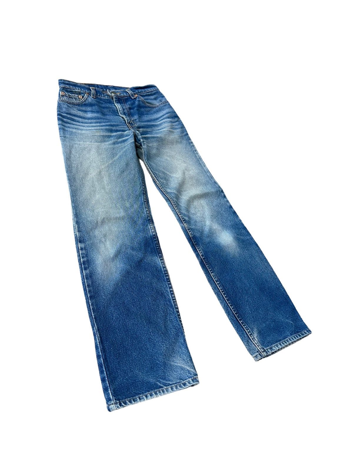Levi's Vintage Levi’s 505-0217 top button 359 blue denim jeans Size US 26 / EU 42 - 7 Thumbnail