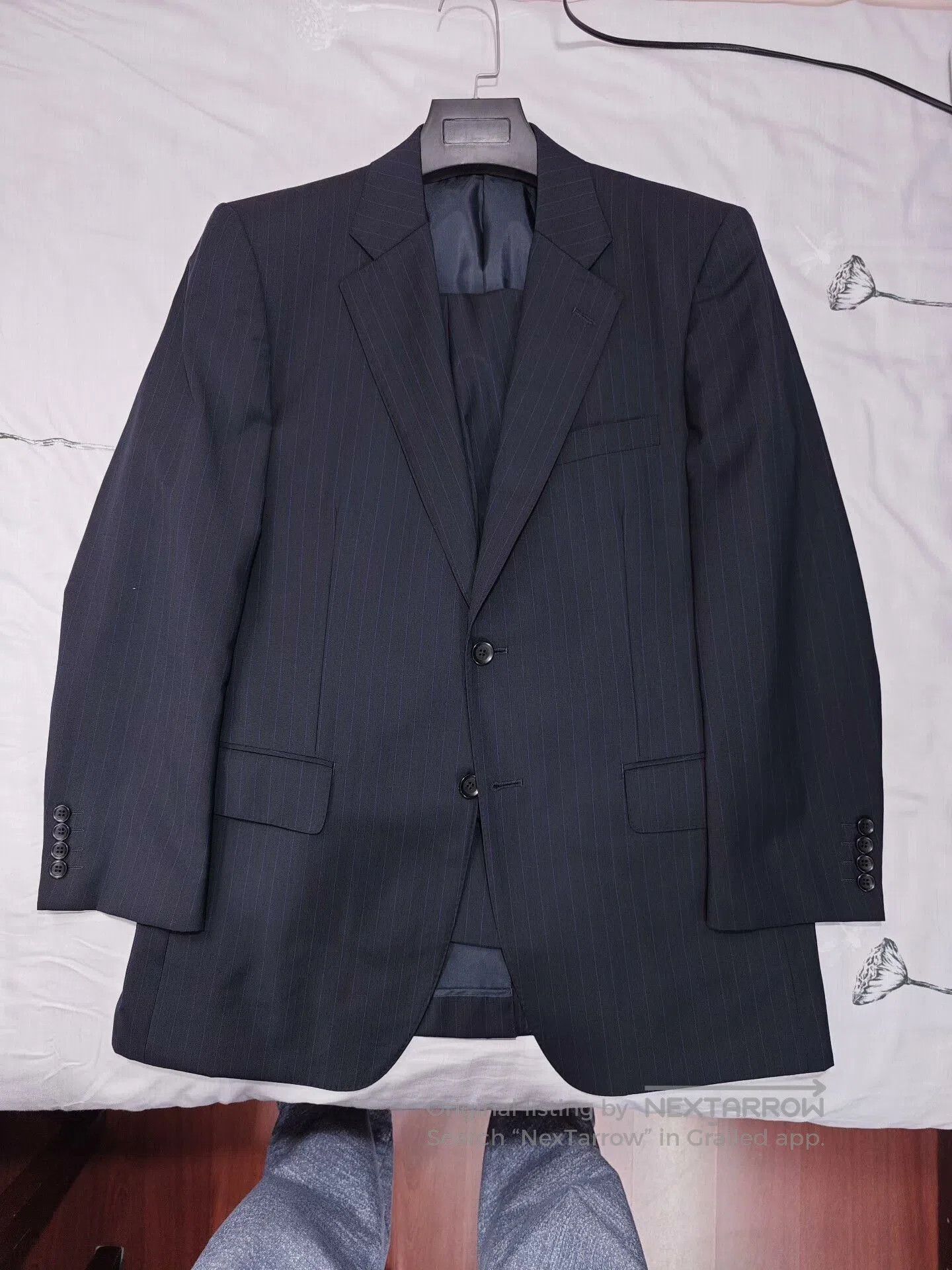 SCABAL Scabal Custom Wool Linen Suit Set. Size US M / EU 48-50 / 2 - 5 Thumbnail