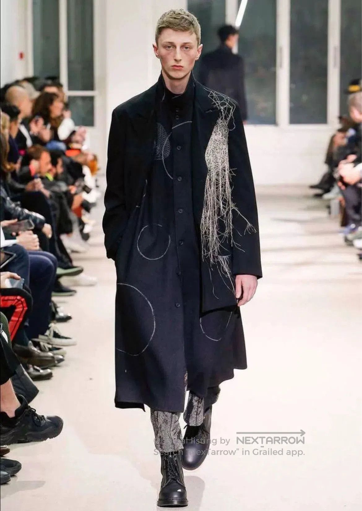 Yohji Yamamoto Yohji Yamamoto Black Wool Overcoat Pants. Size US 28 / EU 44 - 5 Thumbnail