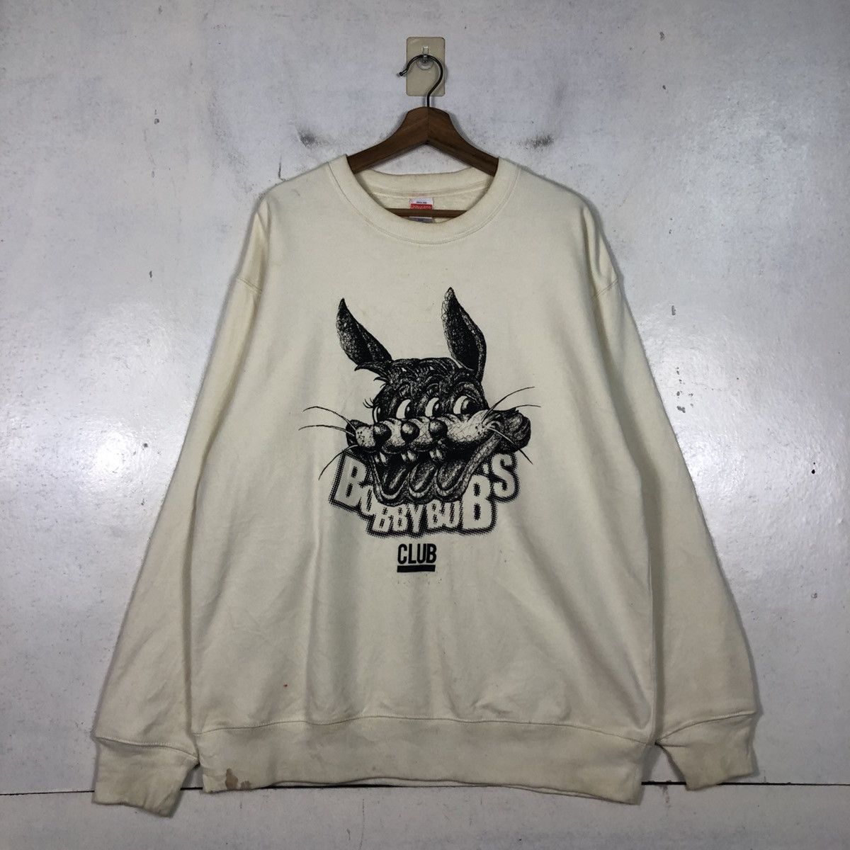 Japanese Brand 📌Vintage Sweatshirt Bobby Bob'S Big Logo Size US XXL / EU 58 / 5 - 3 Thumbnail