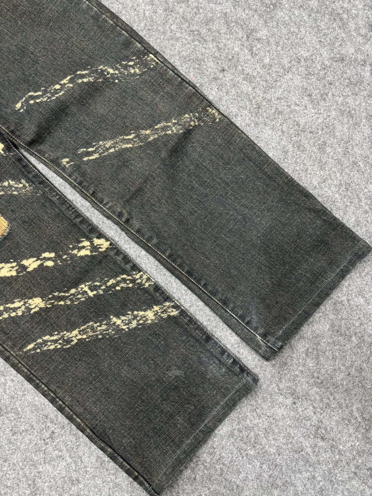 Designer 💥MODERM Samurai Slash MudWash Rusty Distressed Denim F675 Size US 32 / EU 48 - 11 Thumbnail