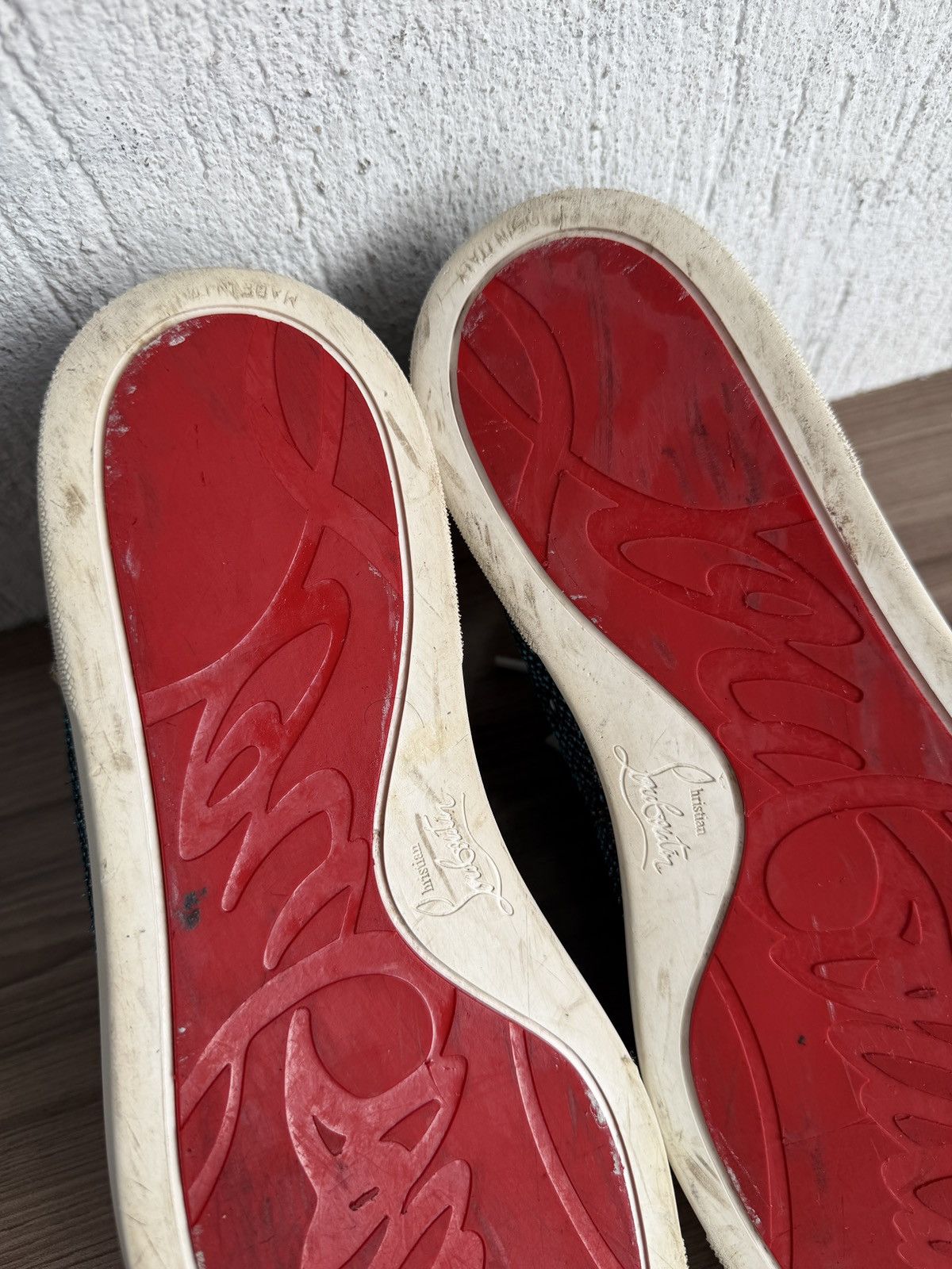 Christian Louboutin louis juniour orlato spike sneaker Size US 10.5 / EU 43-44 - 21 Thumbnail