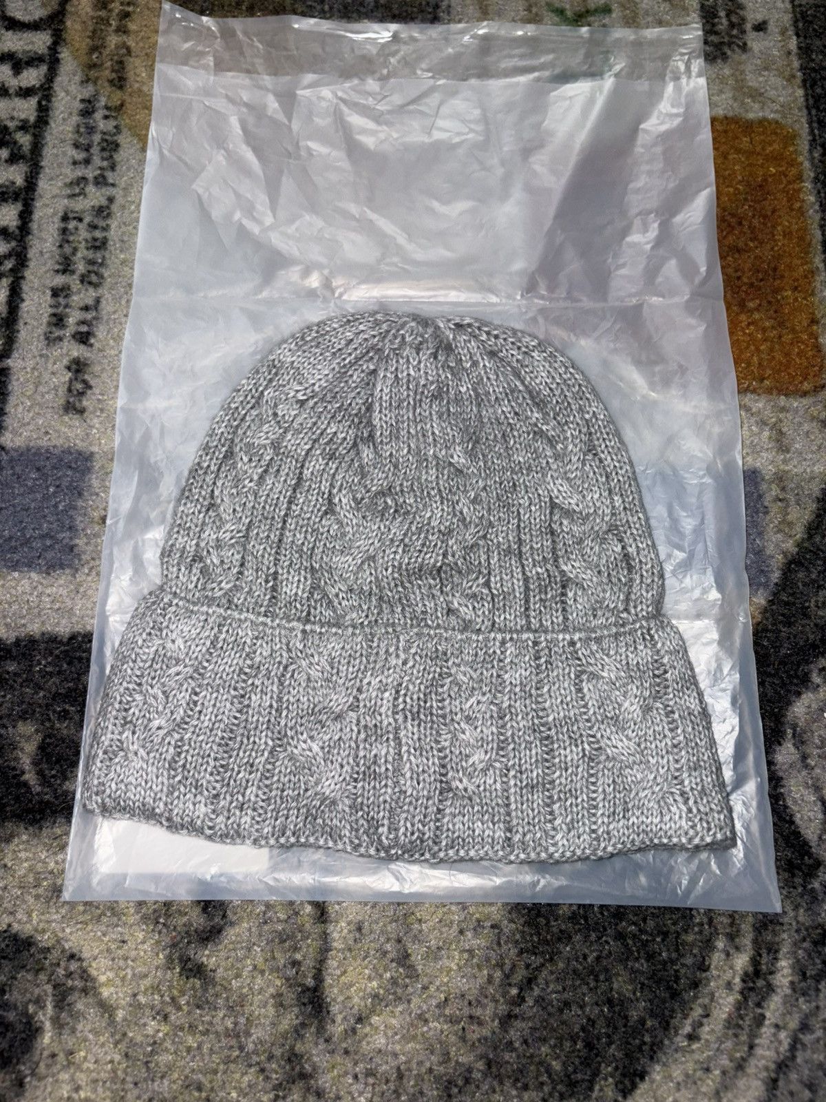 Palace Palace P Link Beanie Grey Size ONE SIZE - 2 Thumbnail