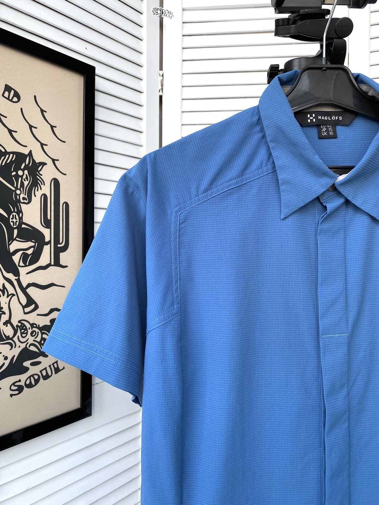 Haglofs × Vintage Vintage Haglofs Climatic Gore Tex Tech Button Up Shirt Size XL / US 12-14 / IT 48-50 - 4 Thumbnail