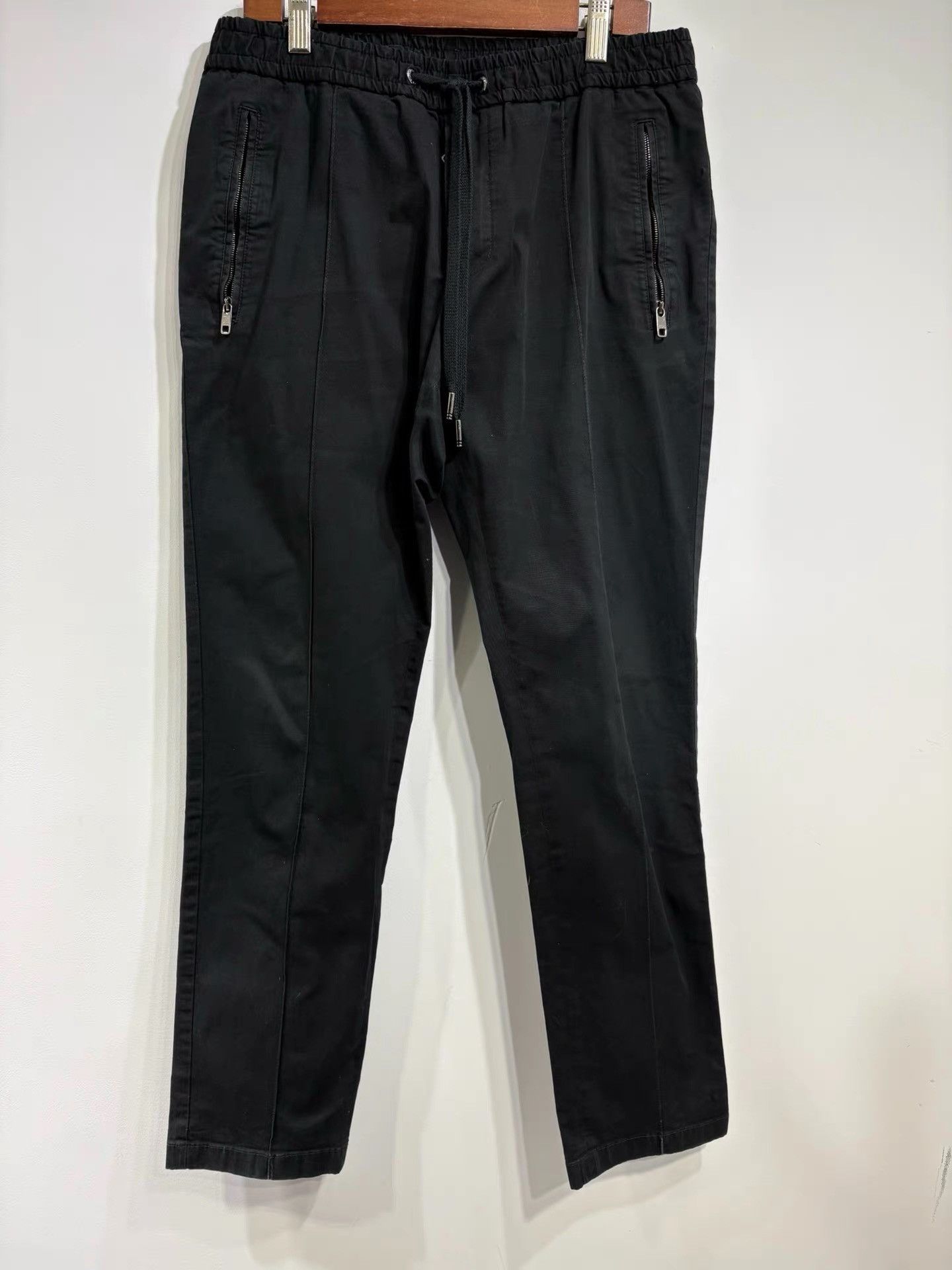 Dolce & Gabbana Dolce&Gabbana Men's Black Casual Pants K29 Size US 28 / EU 44 - 1 Thumbnail